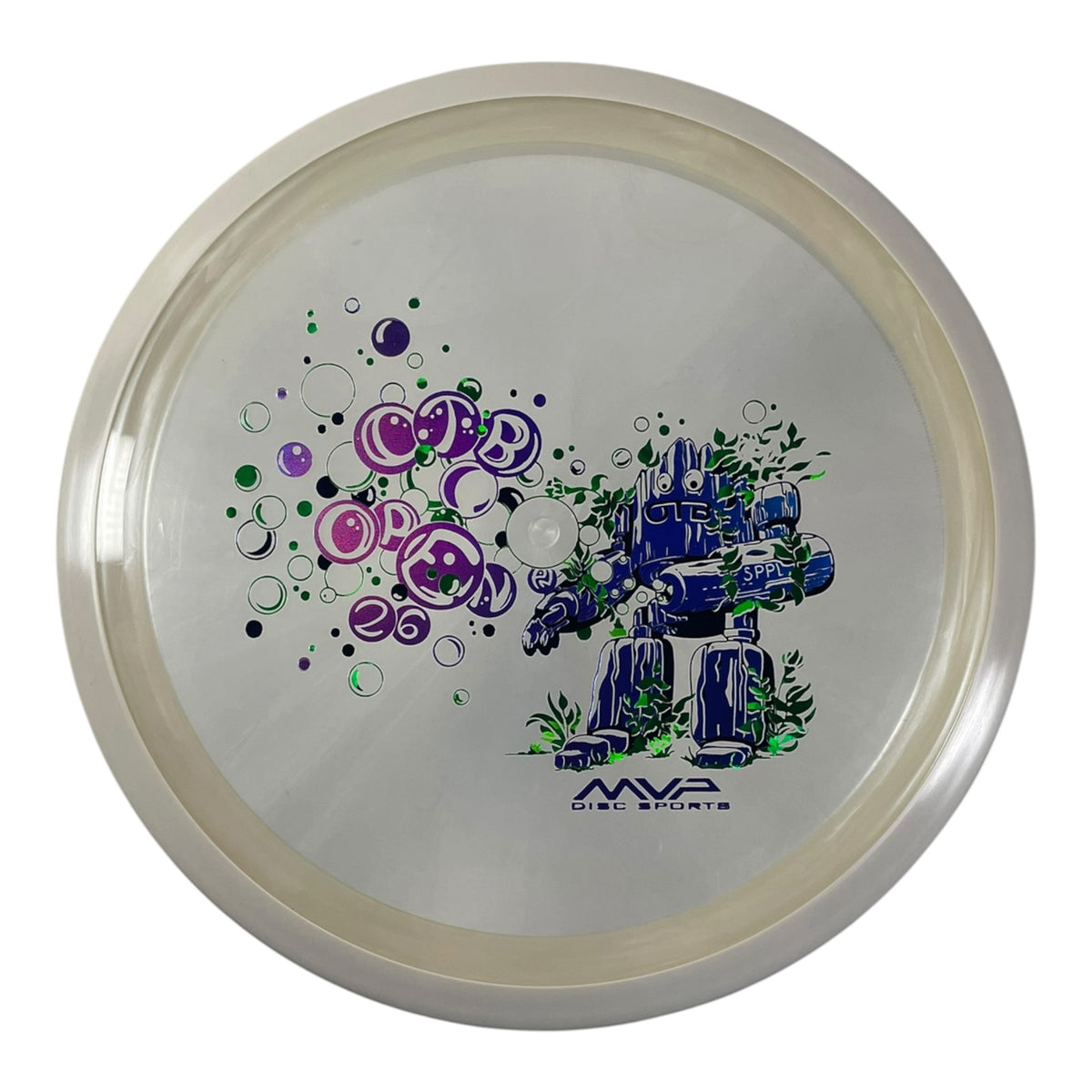 MVP Disc Sports Tesla | Proton | Clear/Blue 170g (OTB Open 2026) Disc Golf