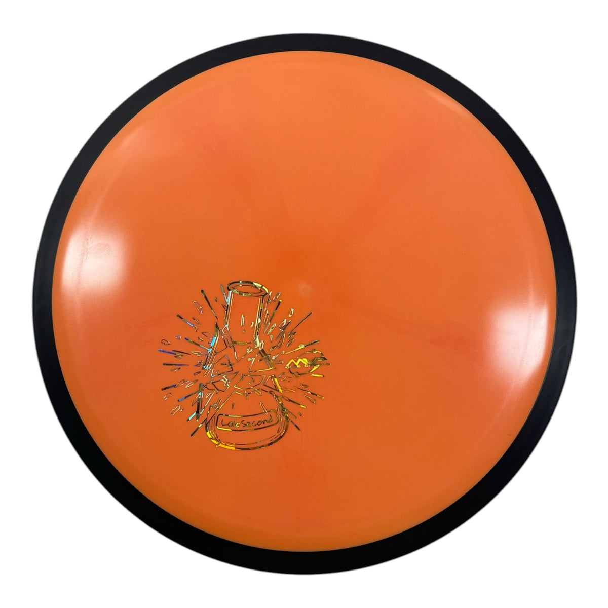 MVP Disc Sports Trail - Lab Second | Fission | Orange/Gold Holo 155g (Black Rim) Disc Golf