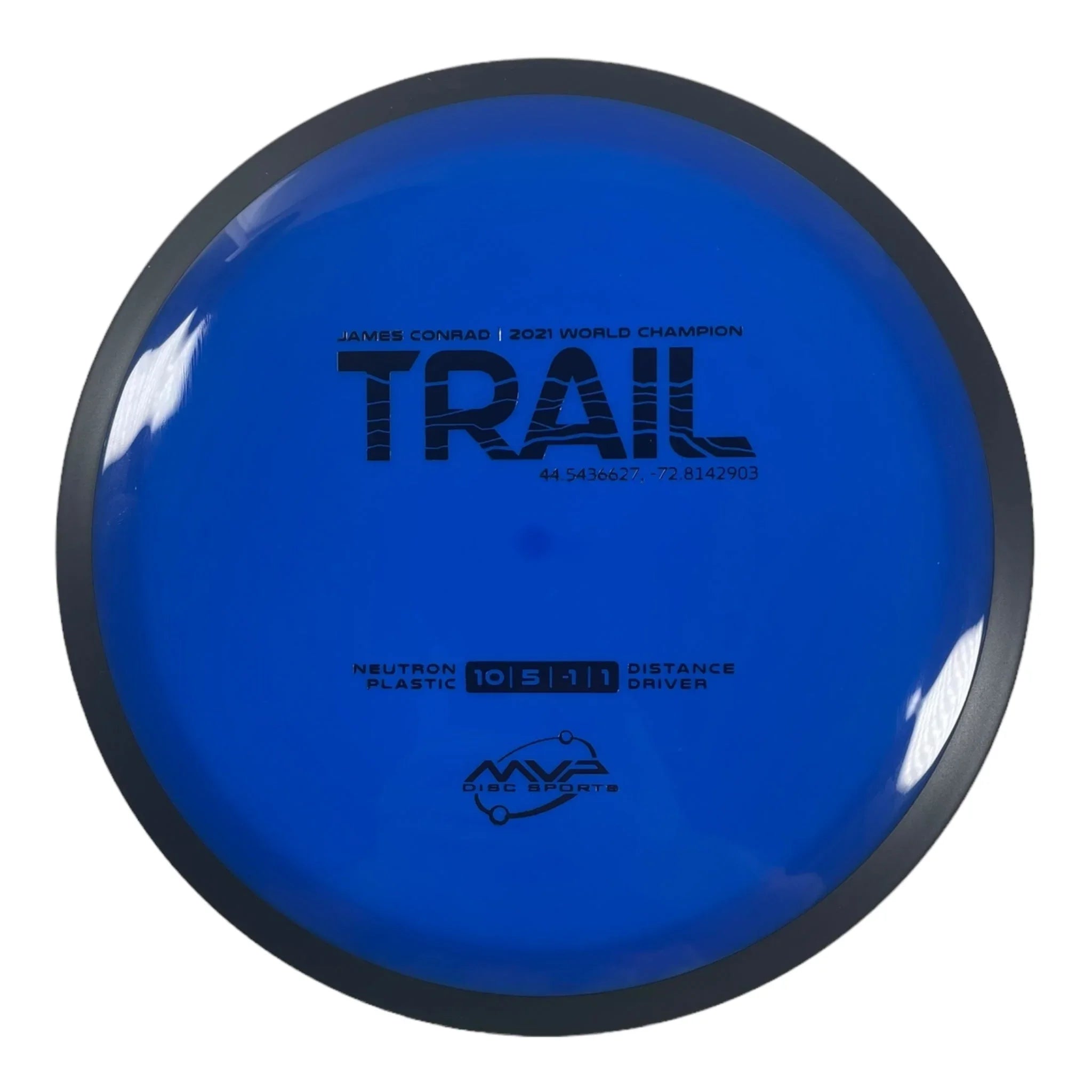 MVP Disc Sports Trail | Neutron | Blue/Black 167 - 174g Disc Golf