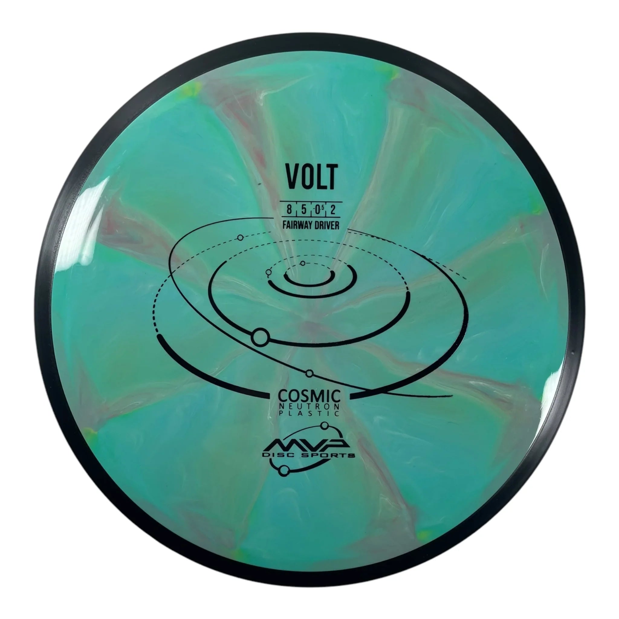 MVP Disc Sports Volt | Cosmic Neutron | Green/Black 173g Disc Golf