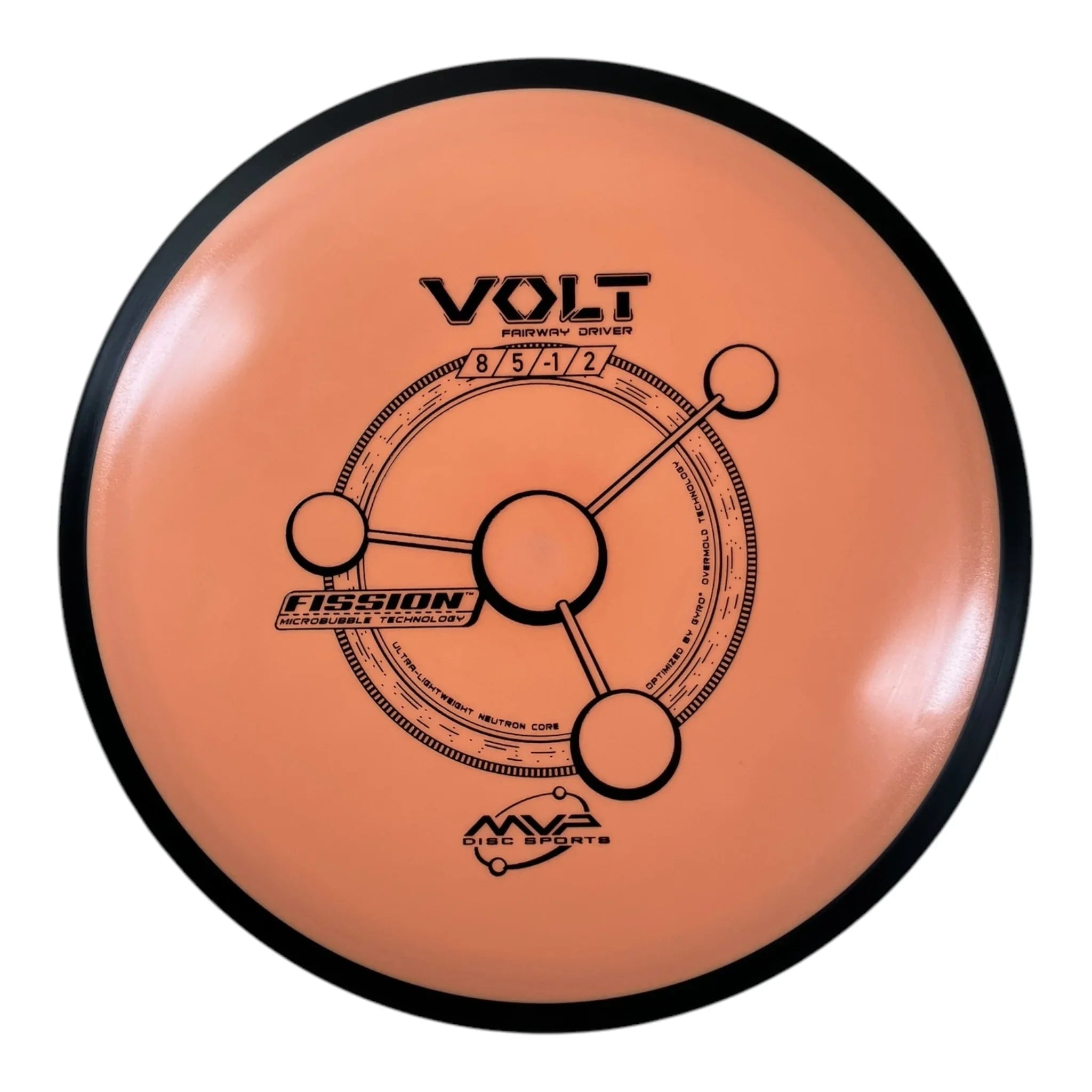 MVP Disc Sports Volt | Fission | Tan/Black 175g Disc Golf