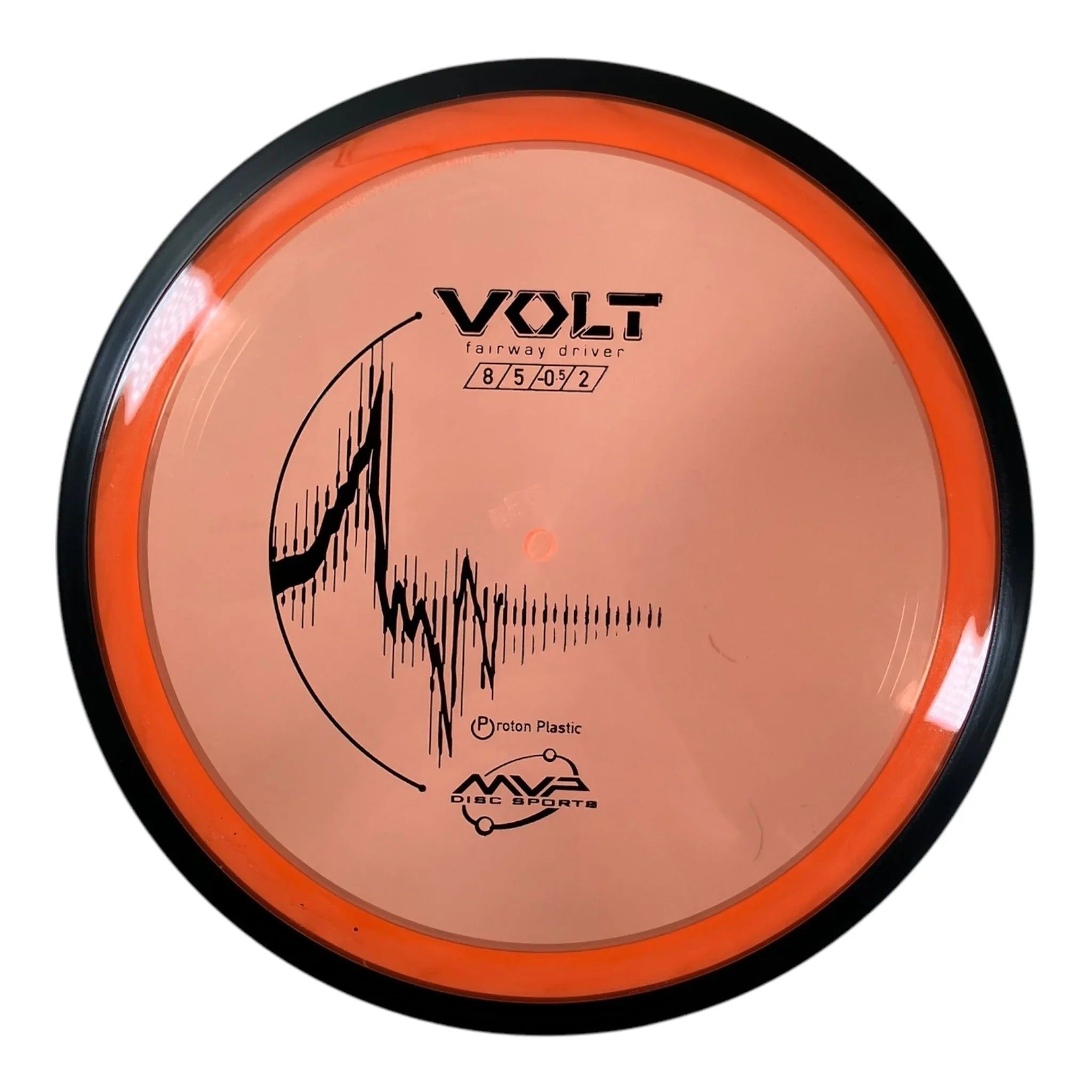 MVP Disc Sports Volt | Proton | Orange/Black 173-174g Disc Golf