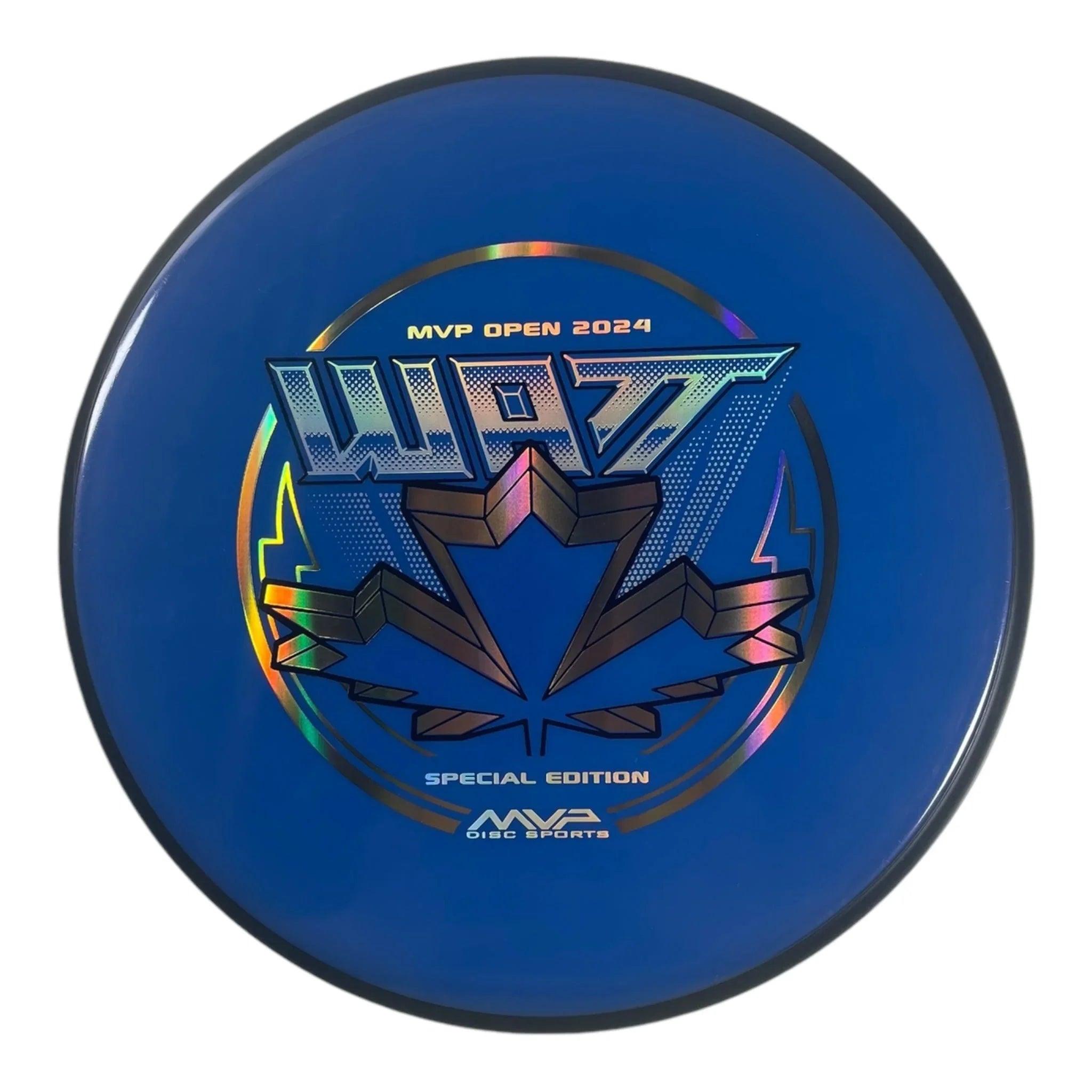 MVP Disc Sports Watt | Plasma Soft | Blue/Gold 170 - 173g (MVP Open) Disc Golf