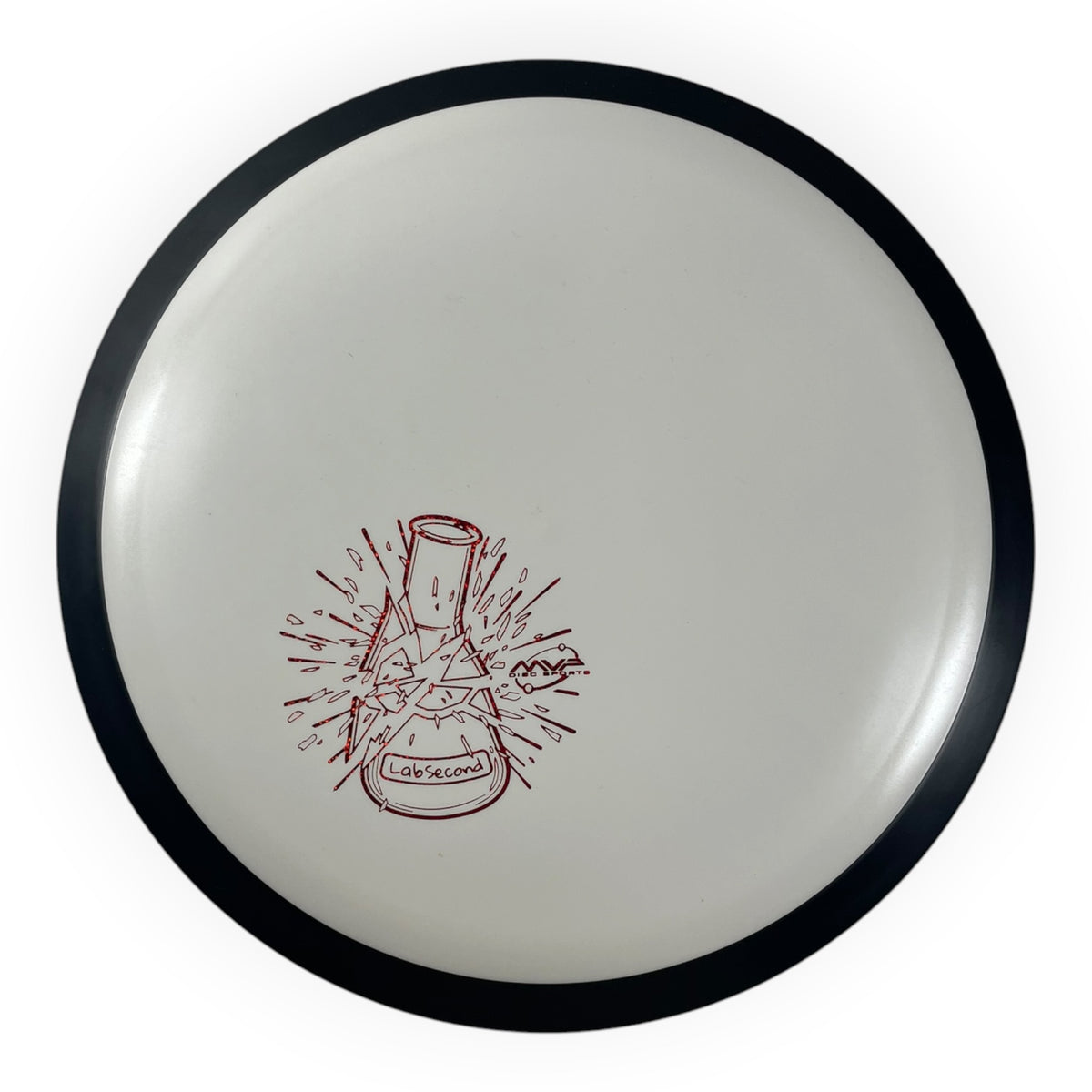 MVP Disc Sports Wave - Lab Second | Fission | White/Black 165g Disc Golf