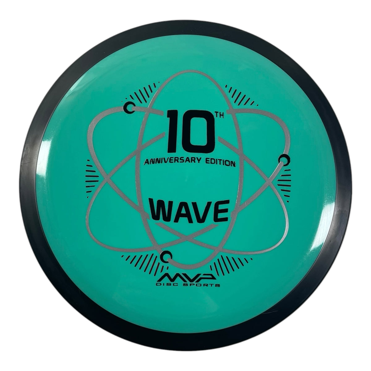 MVP Disc Sports Wave | Neutron | Teal/Silver 173-174g (10th Anniversary Edition) Disc Golf