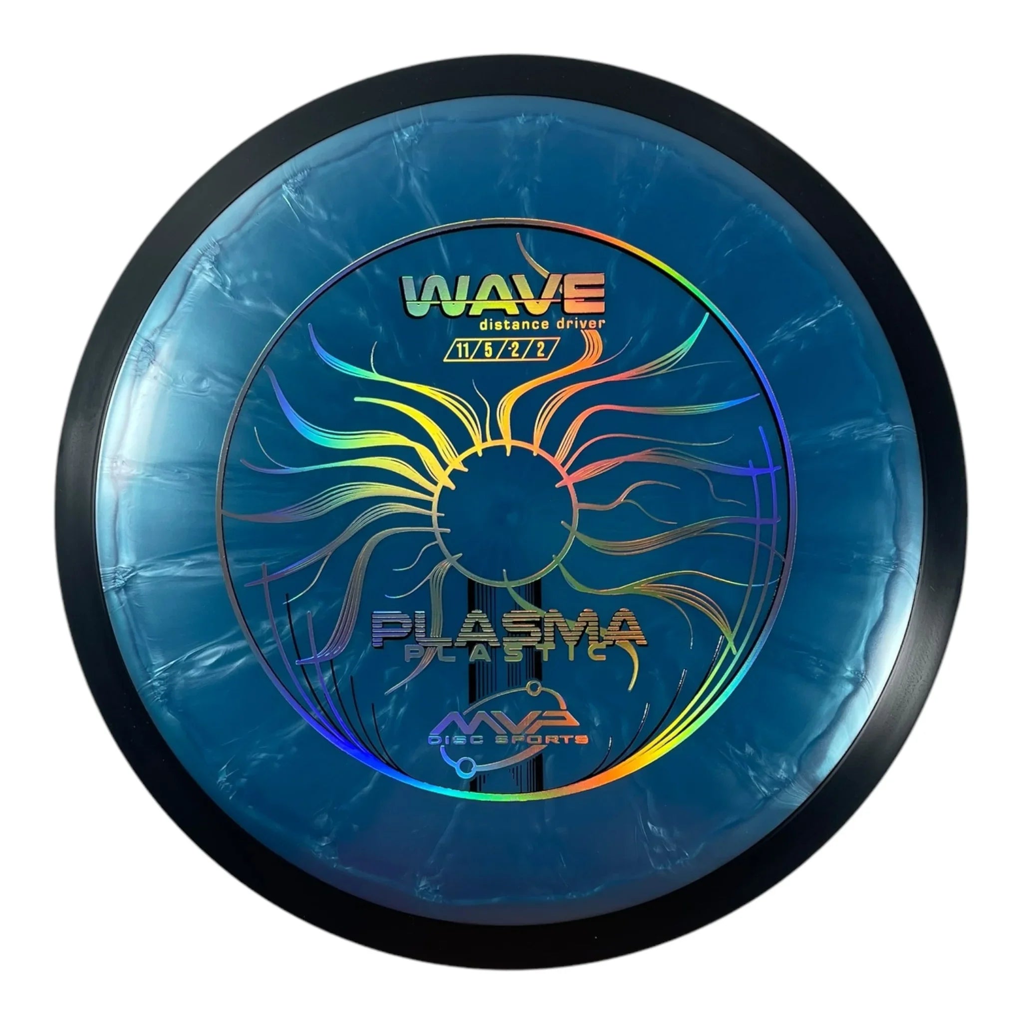MVP Disc Sports Wave | Plasma | Blue/Holo 167g Disc Golf