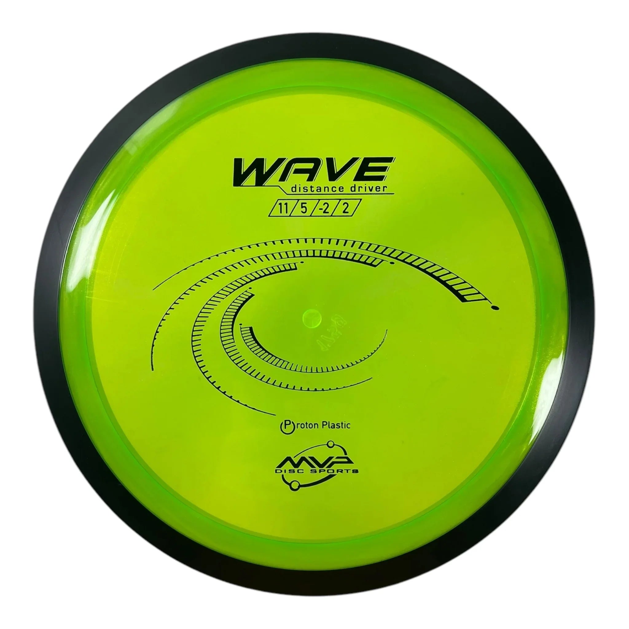 MVP Disc Sports Wave | Proton | Green/Black 175g Disc Golf