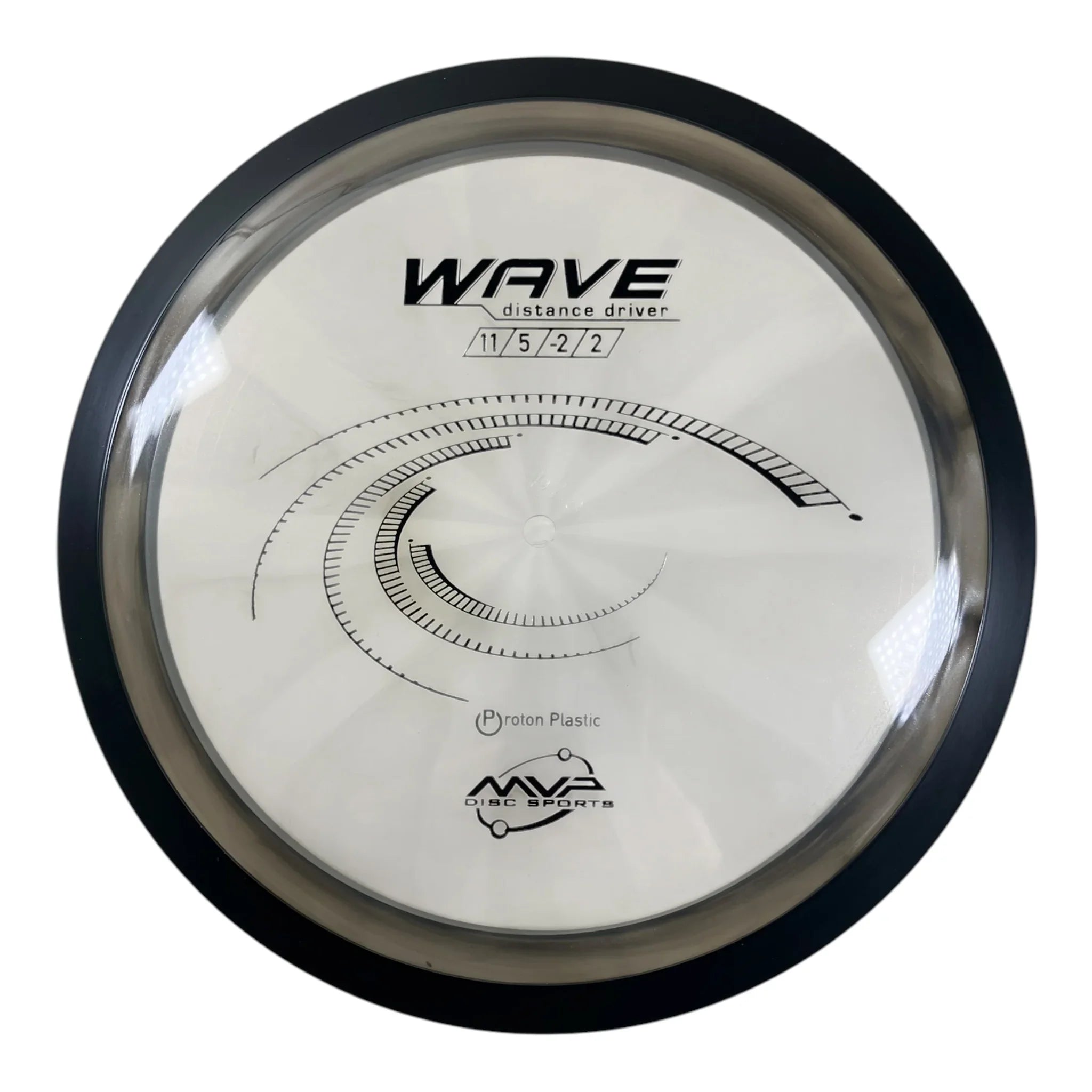 MVP Disc Sports Wave | Proton | Grey/Black 164g Disc Golf