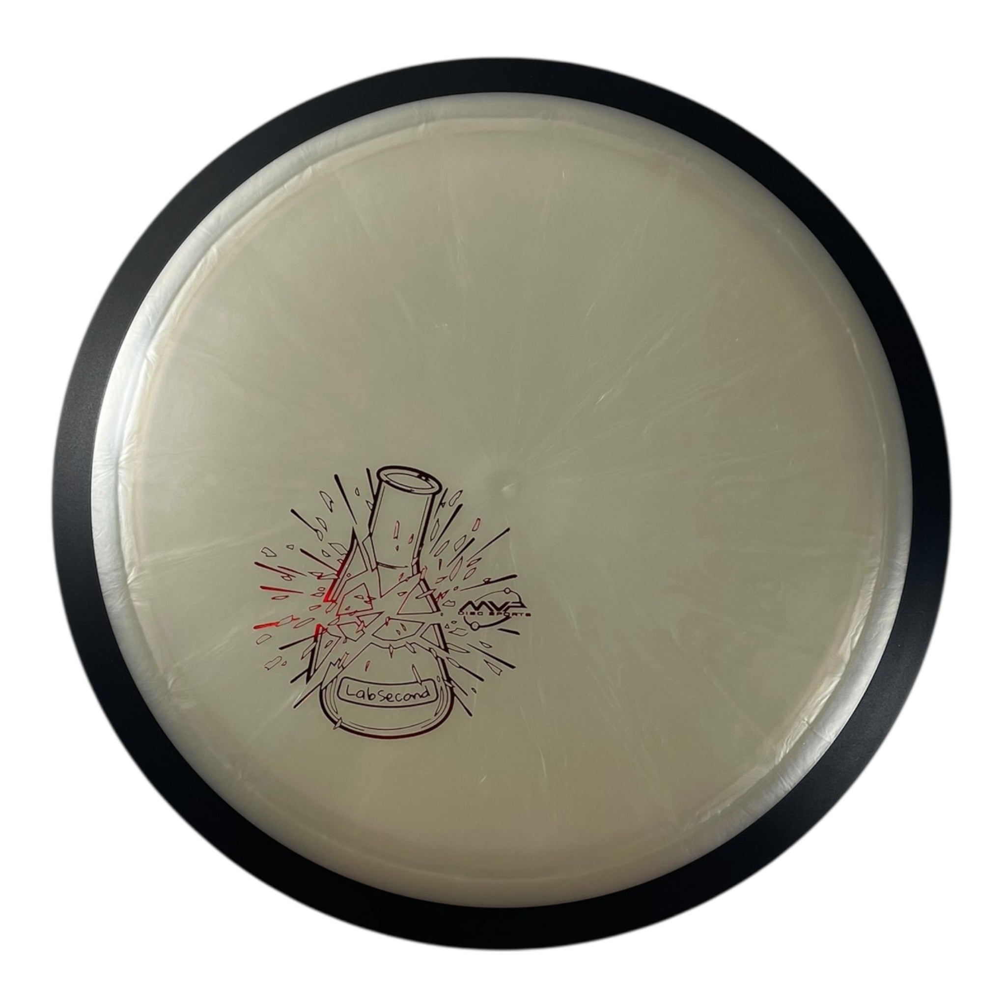 MVP Disc Sports Zenith - Lab Second | Plasma | White/Red 167-168g Disc Golf