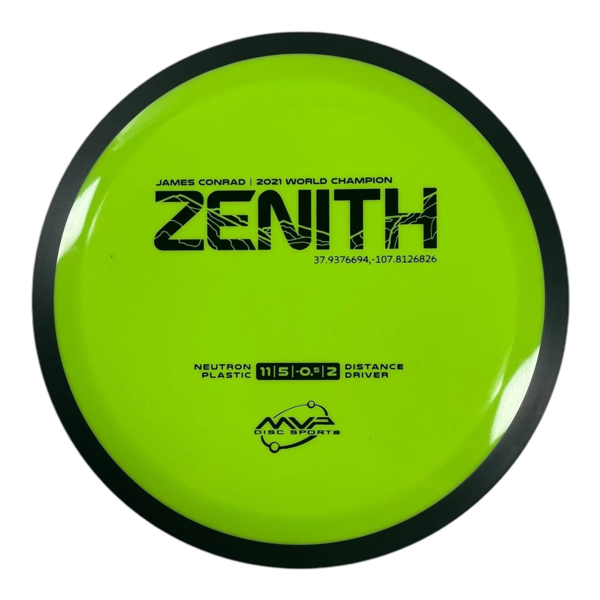 MVP Disc Sports Zenith | Neutron | Green/Black 166 - 170g Disc Golf