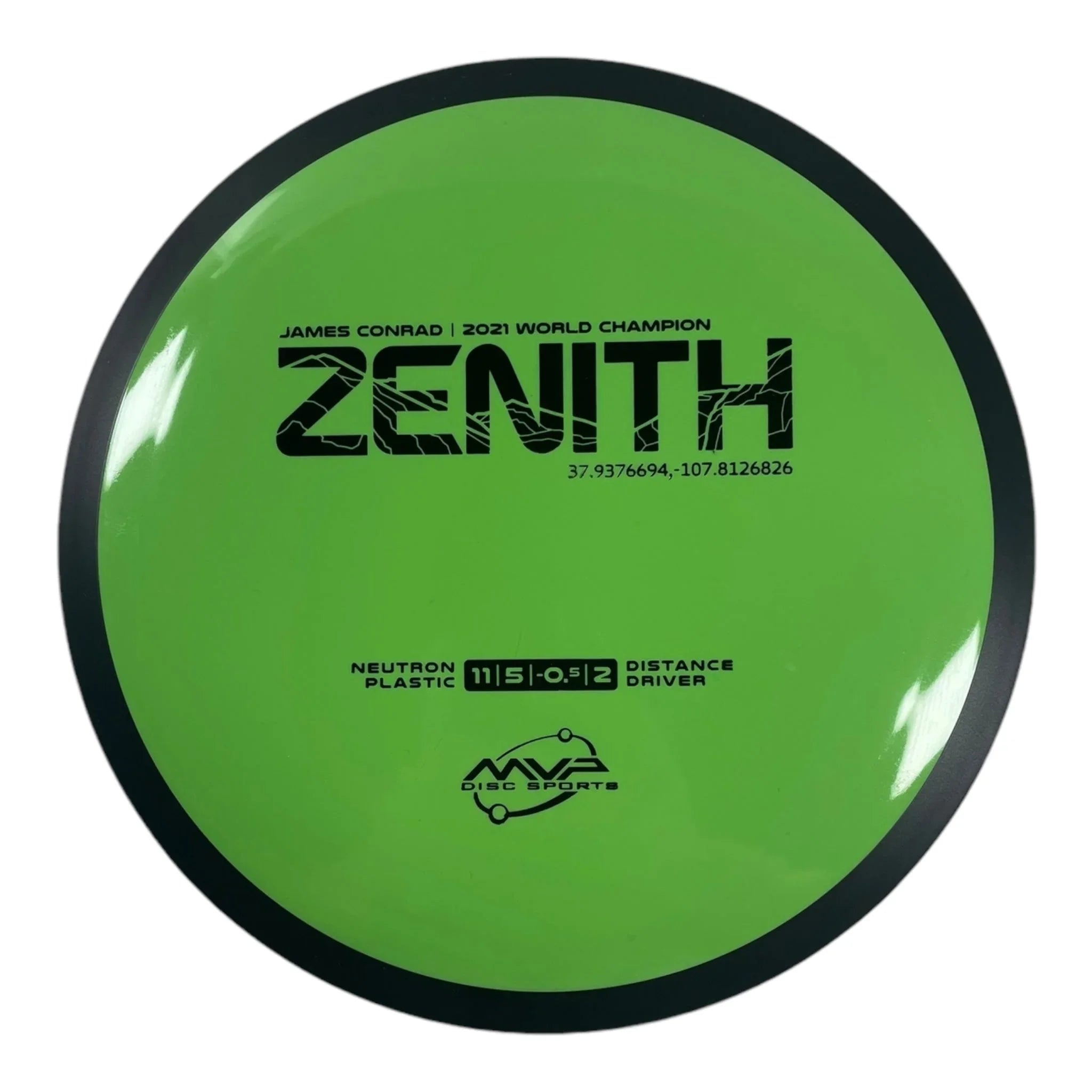 MVP Disc Sports Zenith | Neutron | Green/Black 171g Disc Golf