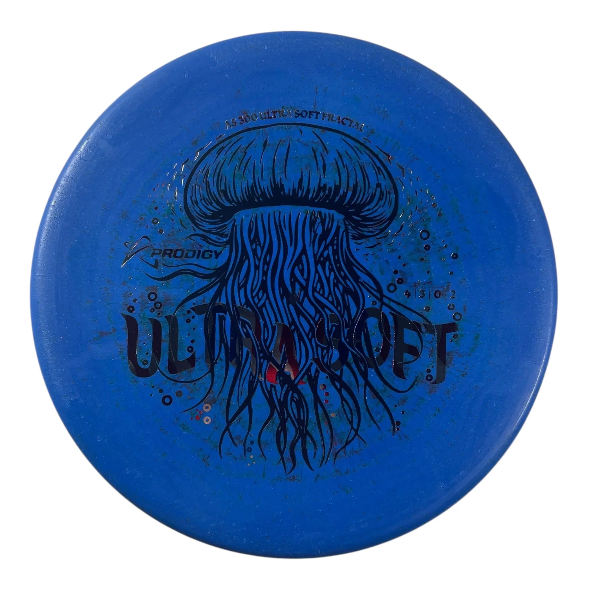 Prodigy Disc A5 | 300 Ultra Soft Fractal | Blue/USA 173g Disc Golf