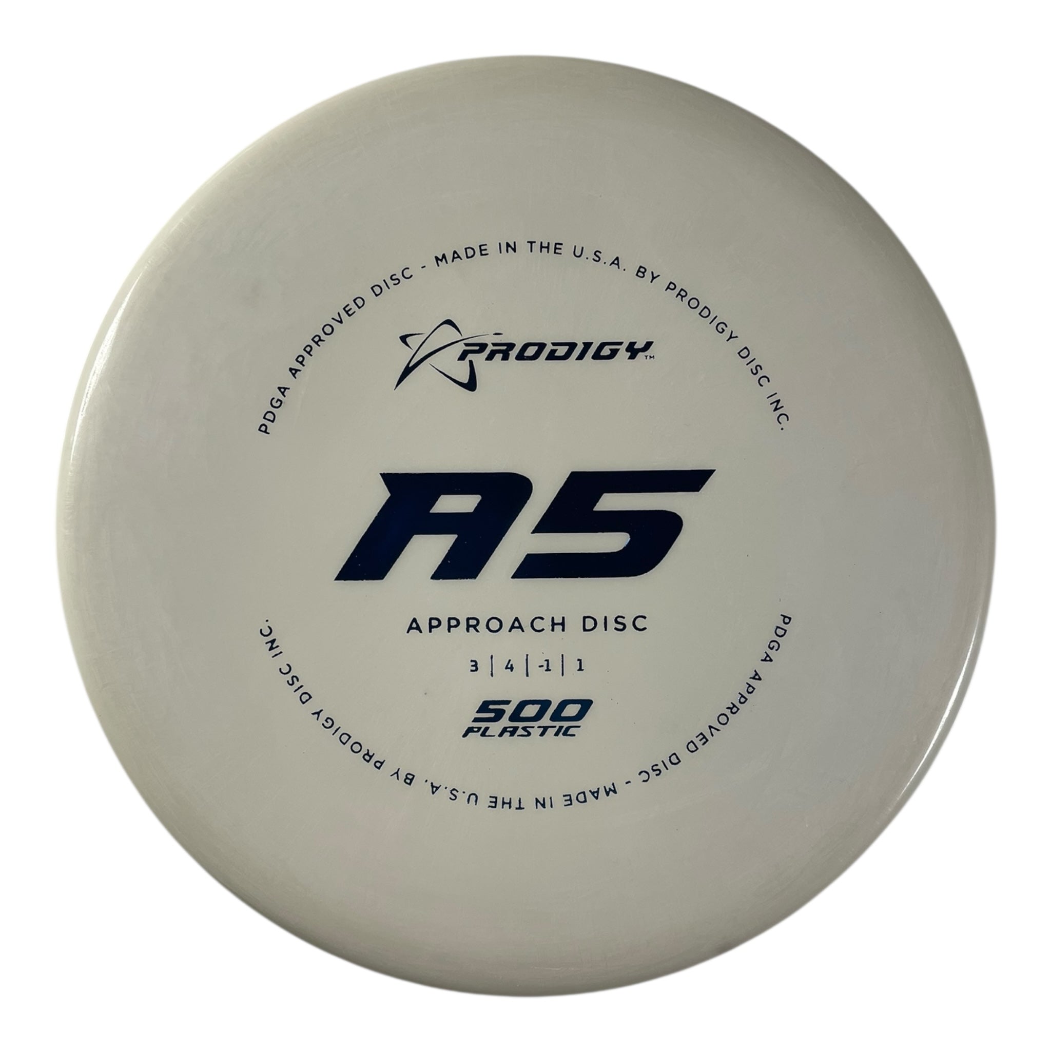 Prodigy Disc A5 | 500 | White/Blue 172g Disc Golf