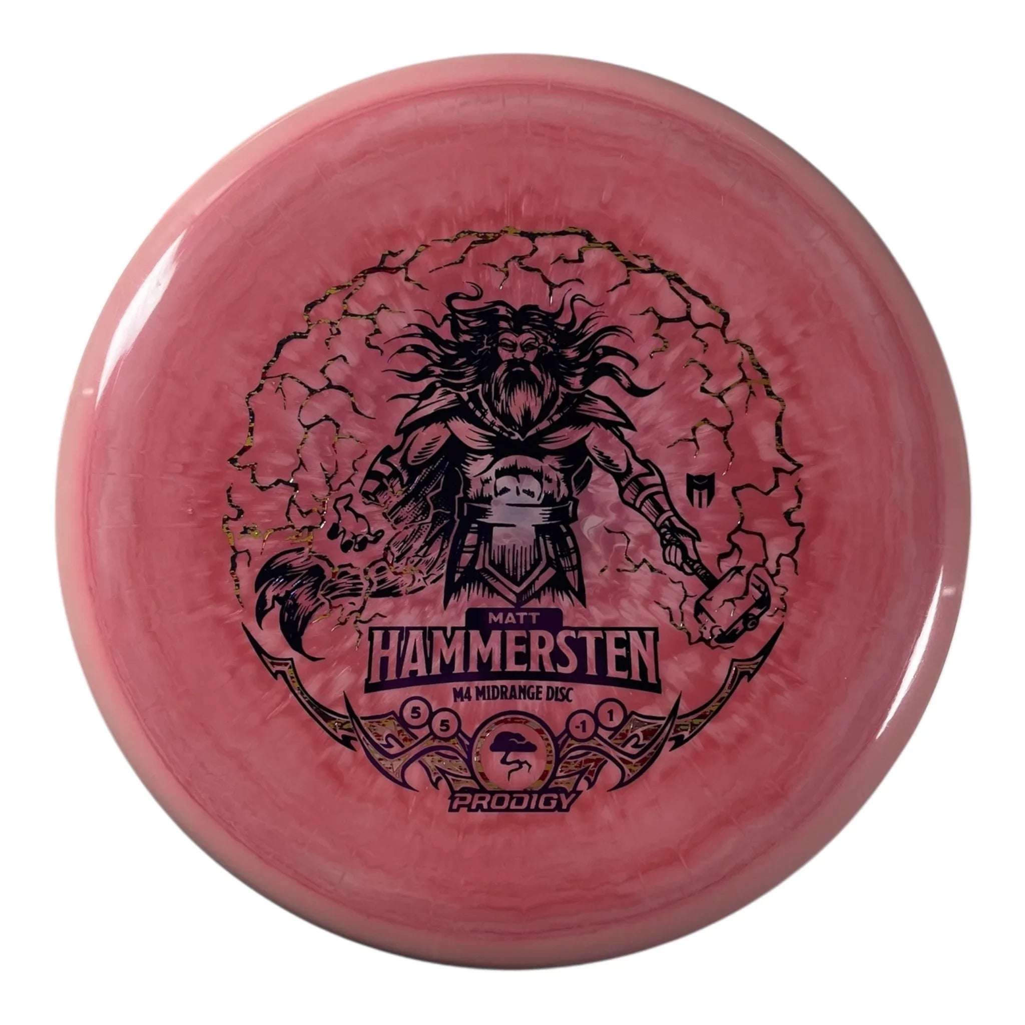 Prodigy Disc M4 | 500 Spectrum | Pink/Purple 179g (Matt Hammersten) Disc Golf