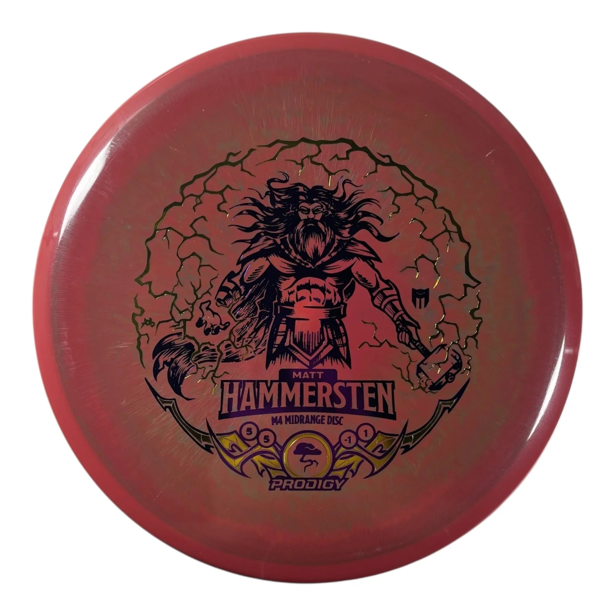 Prodigy Disc M4 | 500 Spectrum | Pink/Purple 180g (Matt Hammersten) Disc Golf