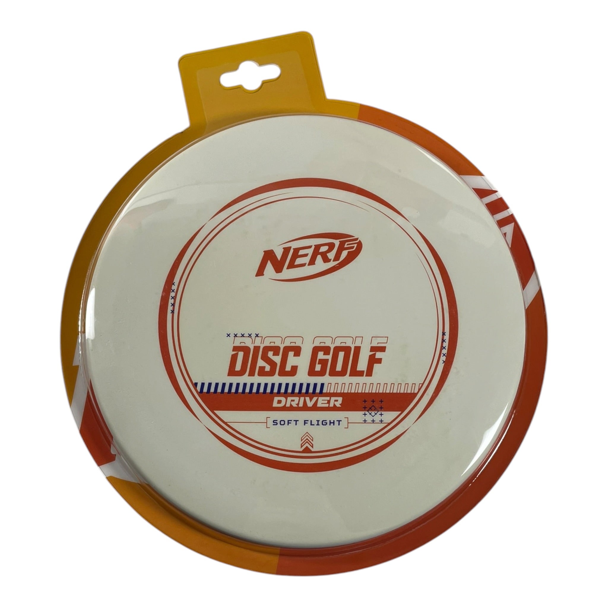 Prodigy Disc Nerf Driver | Soft Flight | White/Orange 100g Disc Golf