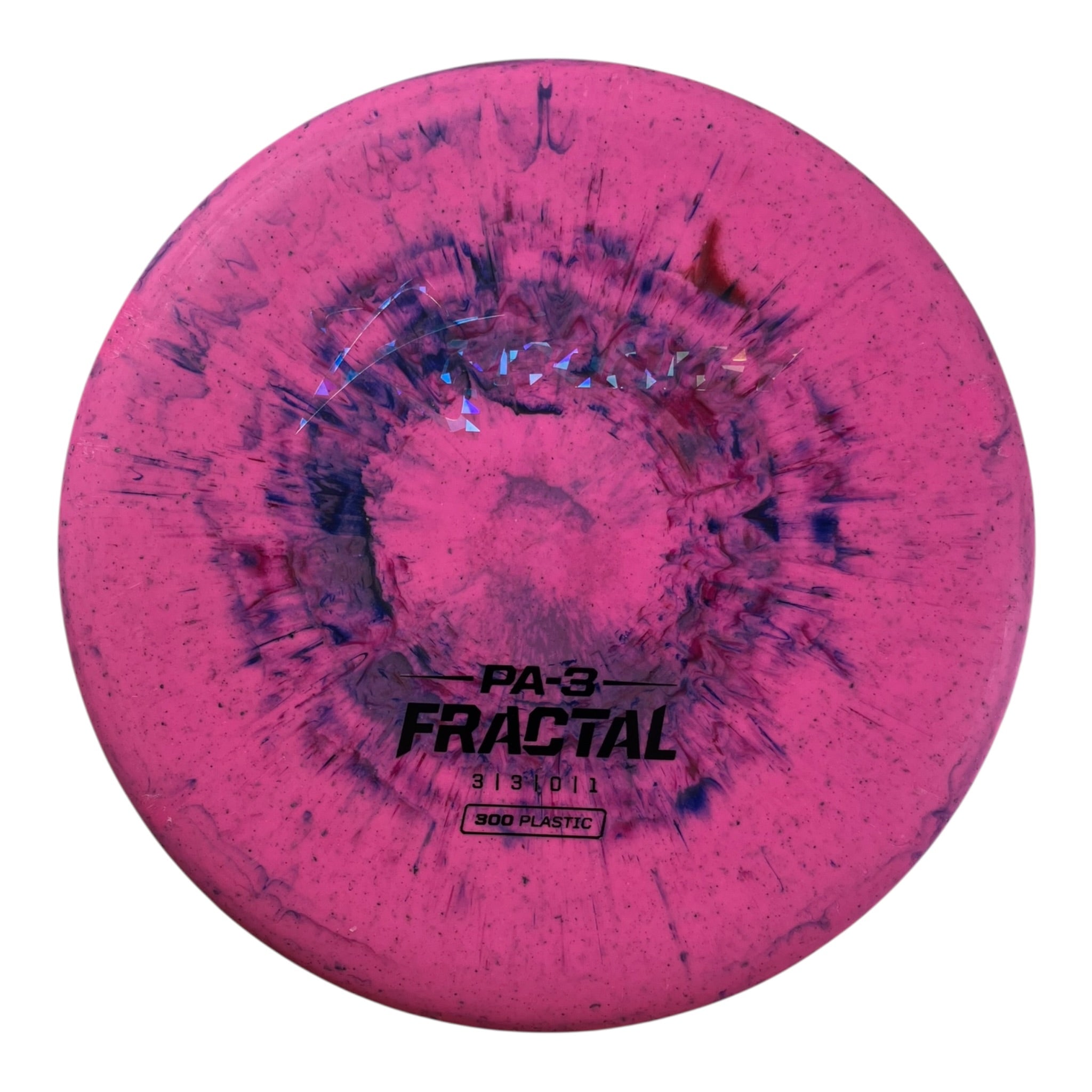 Prodigy Disc PA-3 | 300 Fractal | Pink/Ghost 174g Disc Golf