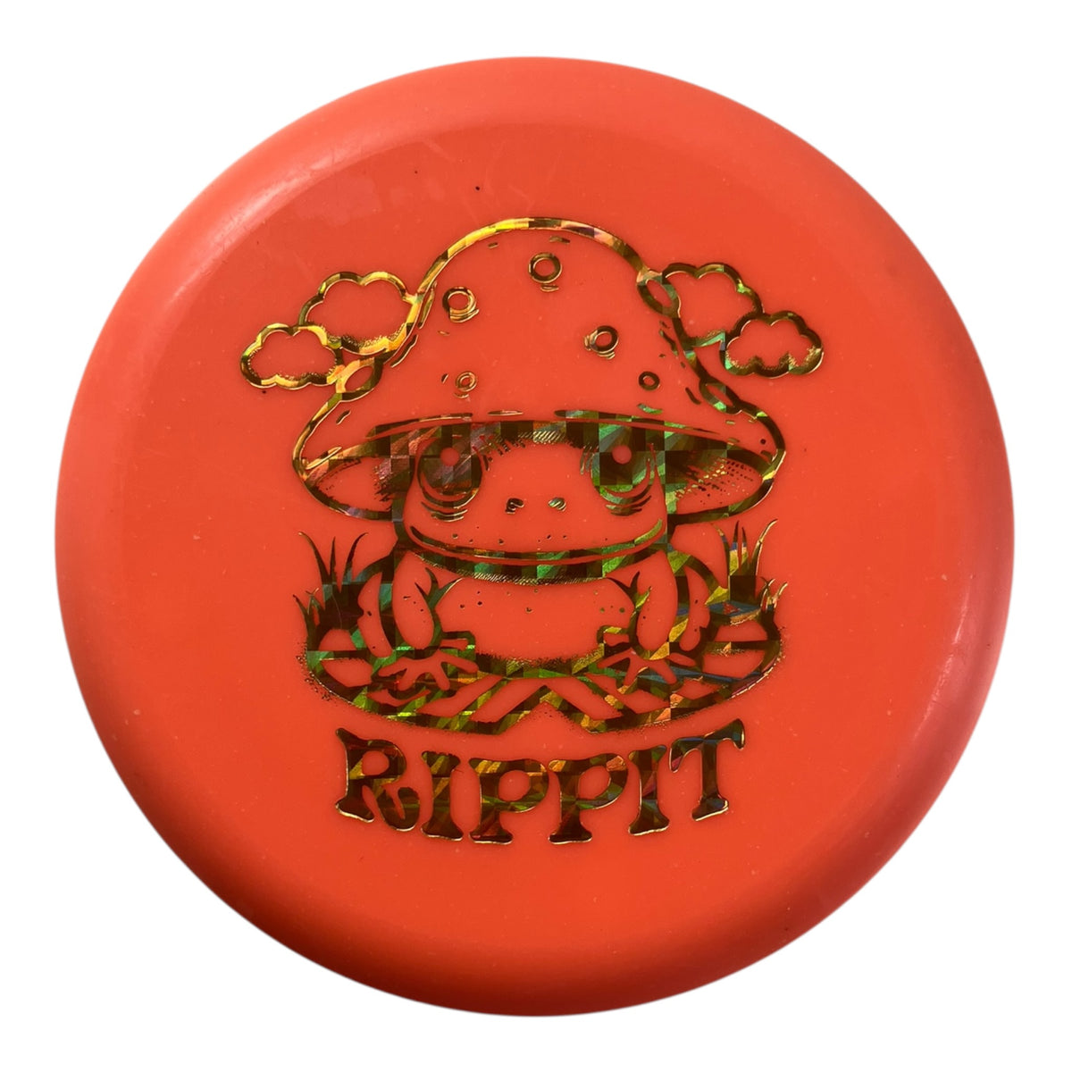Prodigy Disc Prodigy Mini Marker Disc | Orange/Gold (Rippit) Disc Golf