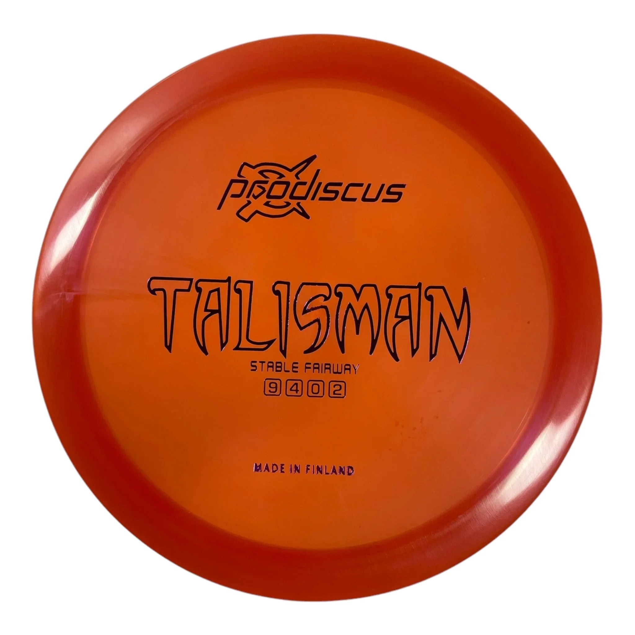 Prodiscus Talisman | Premium | Orange/Purple 173g Disc Golf