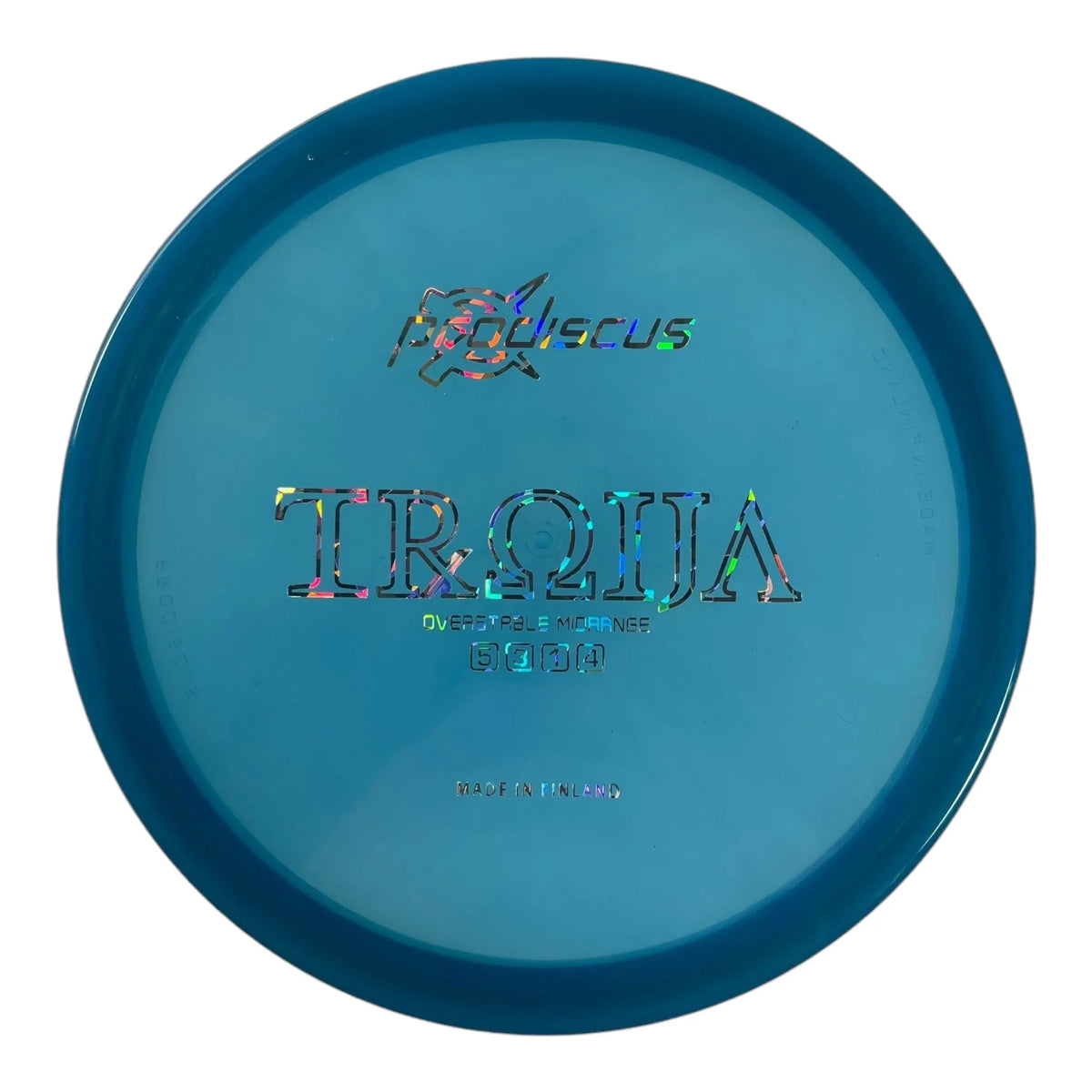 Prodiscus Troija | Premium | Blue/Holo 177g Disc Golf