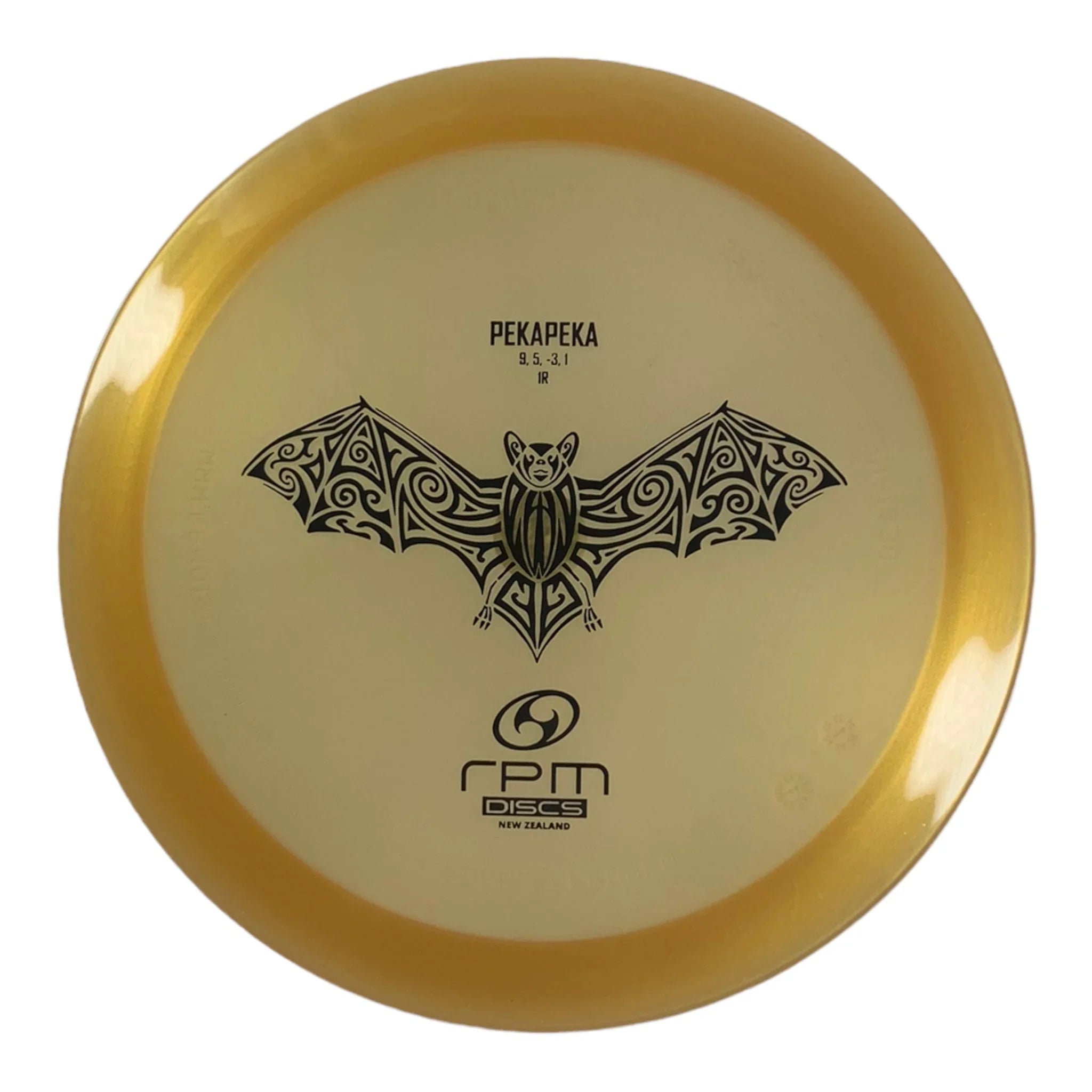 RPM Discs Pekapeka | Cosmic | Gold/Black 173 - 174g Disc Golf