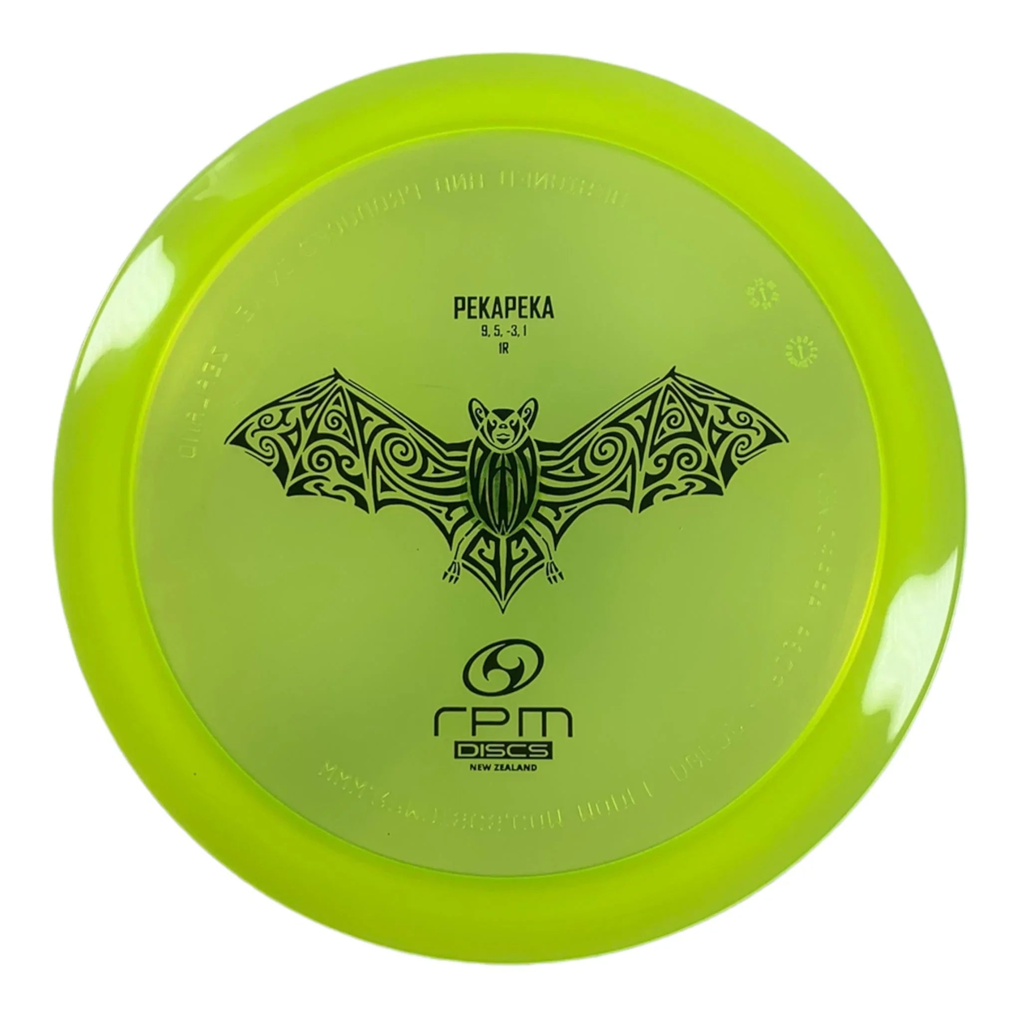 RPM Discs Pekapeka | Cosmic | Green/Black 171 - 172g Disc Golf