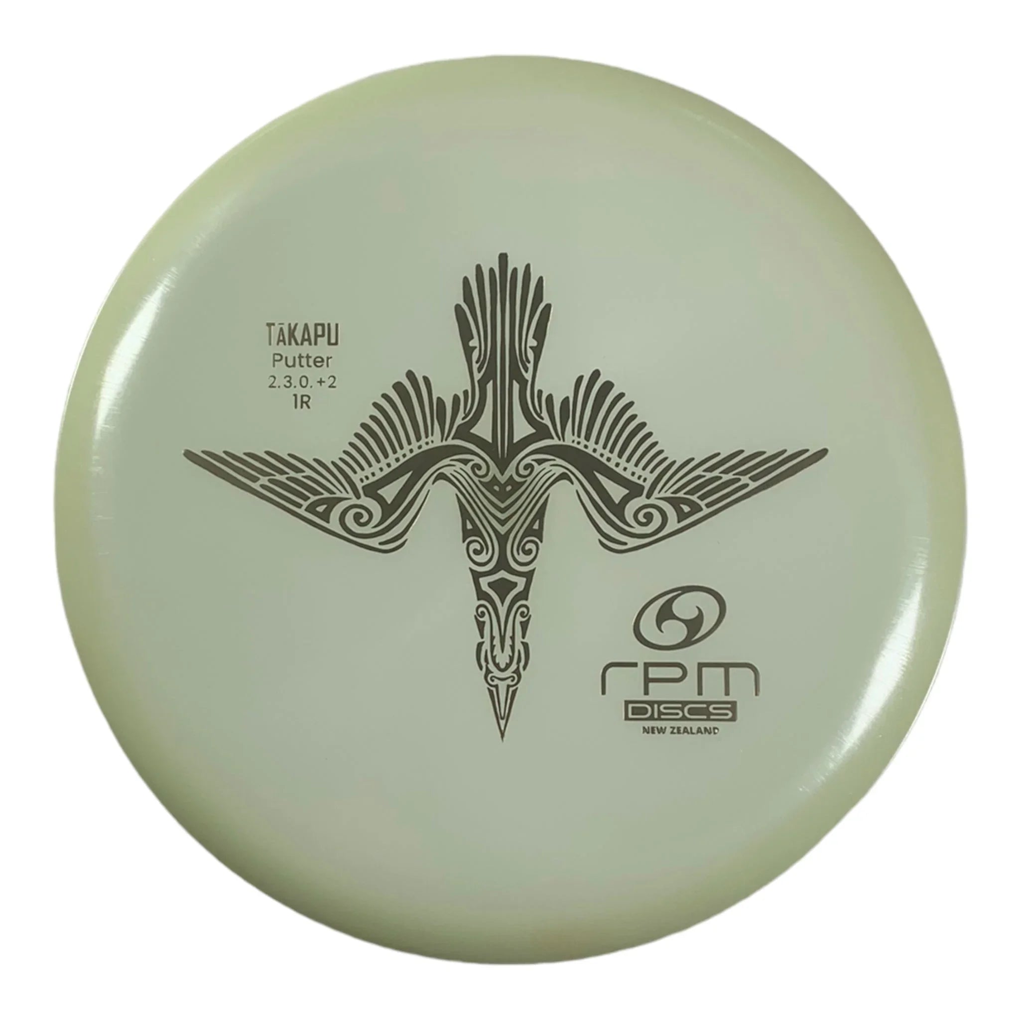 RPM Discs Takapu | Cosmic Glow | White/Gold 174 - 175g Disc Golf