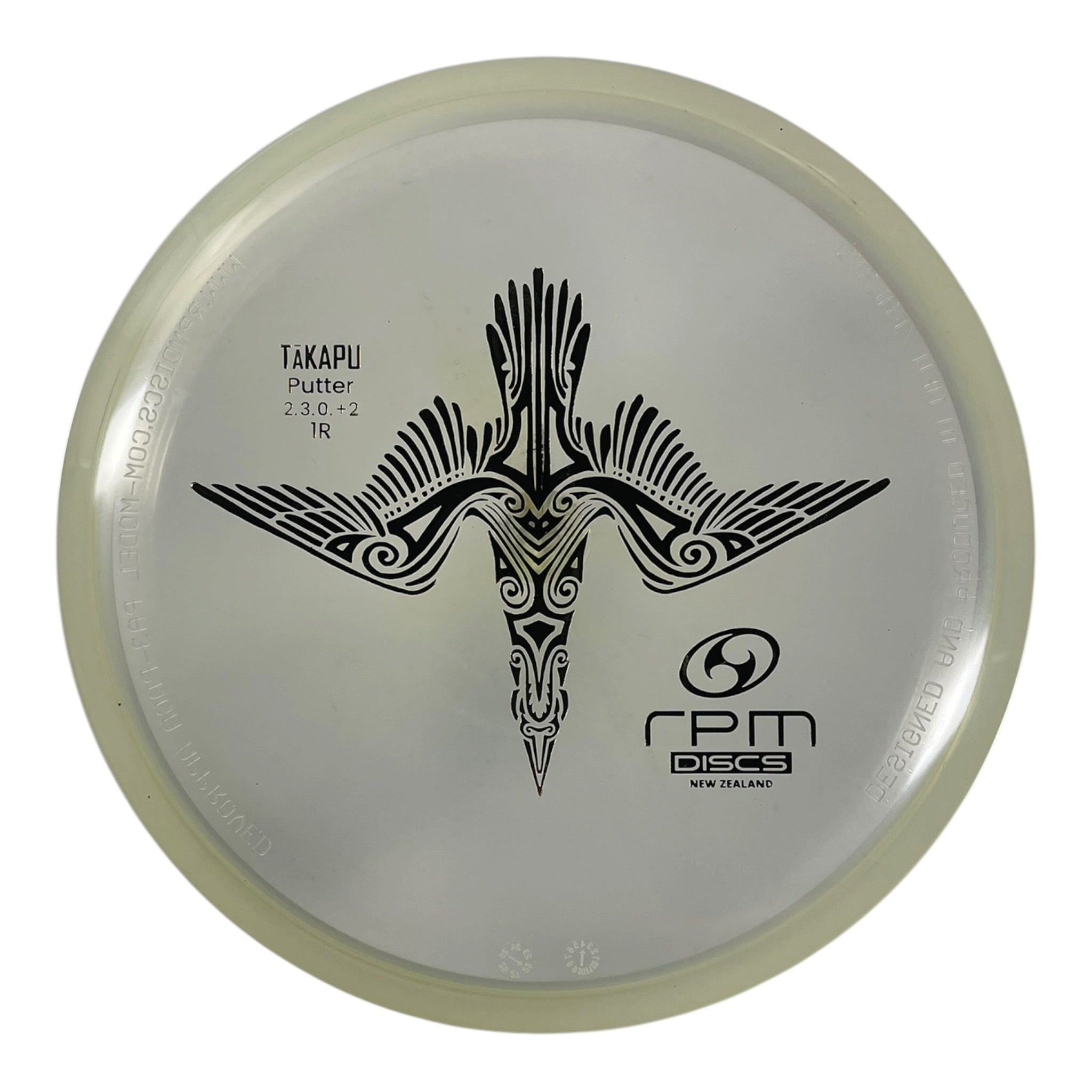RPM Discs Takapu | Cosmic | Clear/Gold 170g Disc Golf