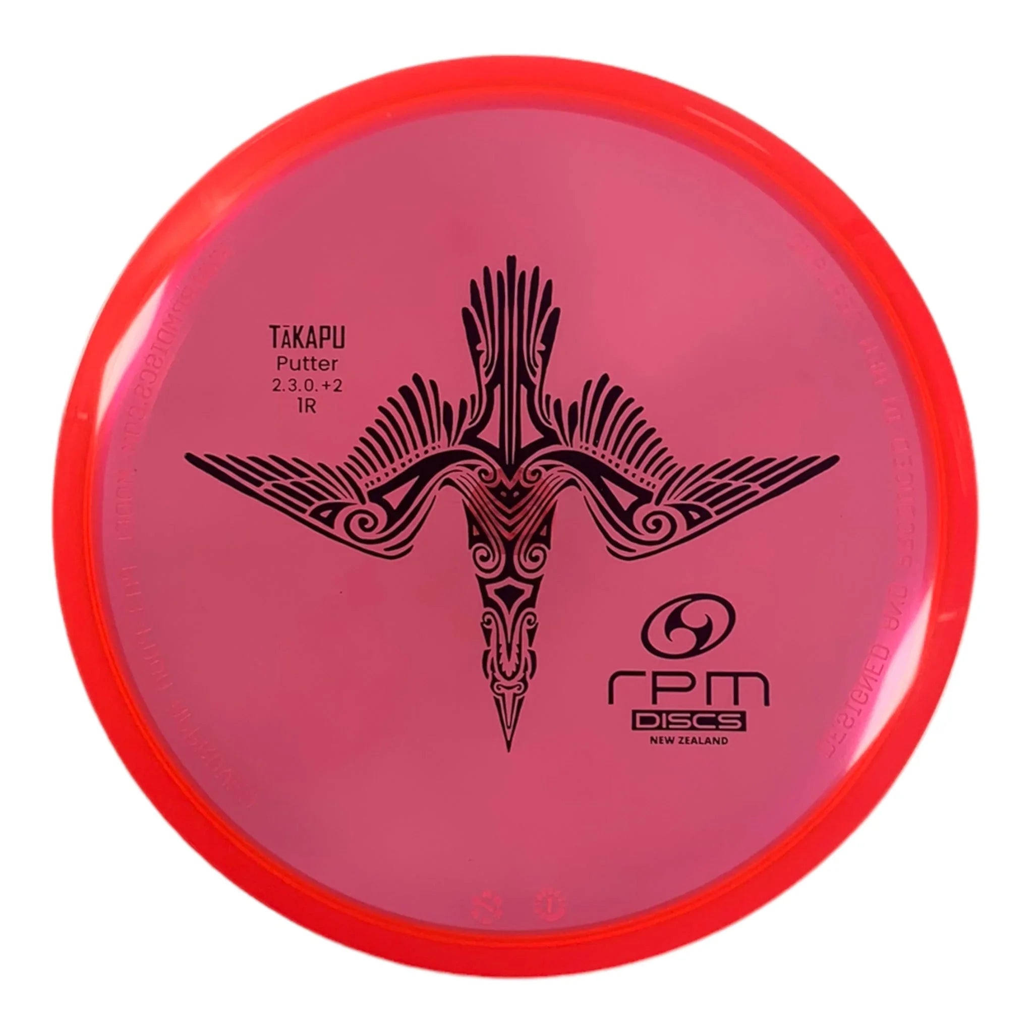 RPM Discs Takapu | Cosmic | Red/Black 170g Disc Golf