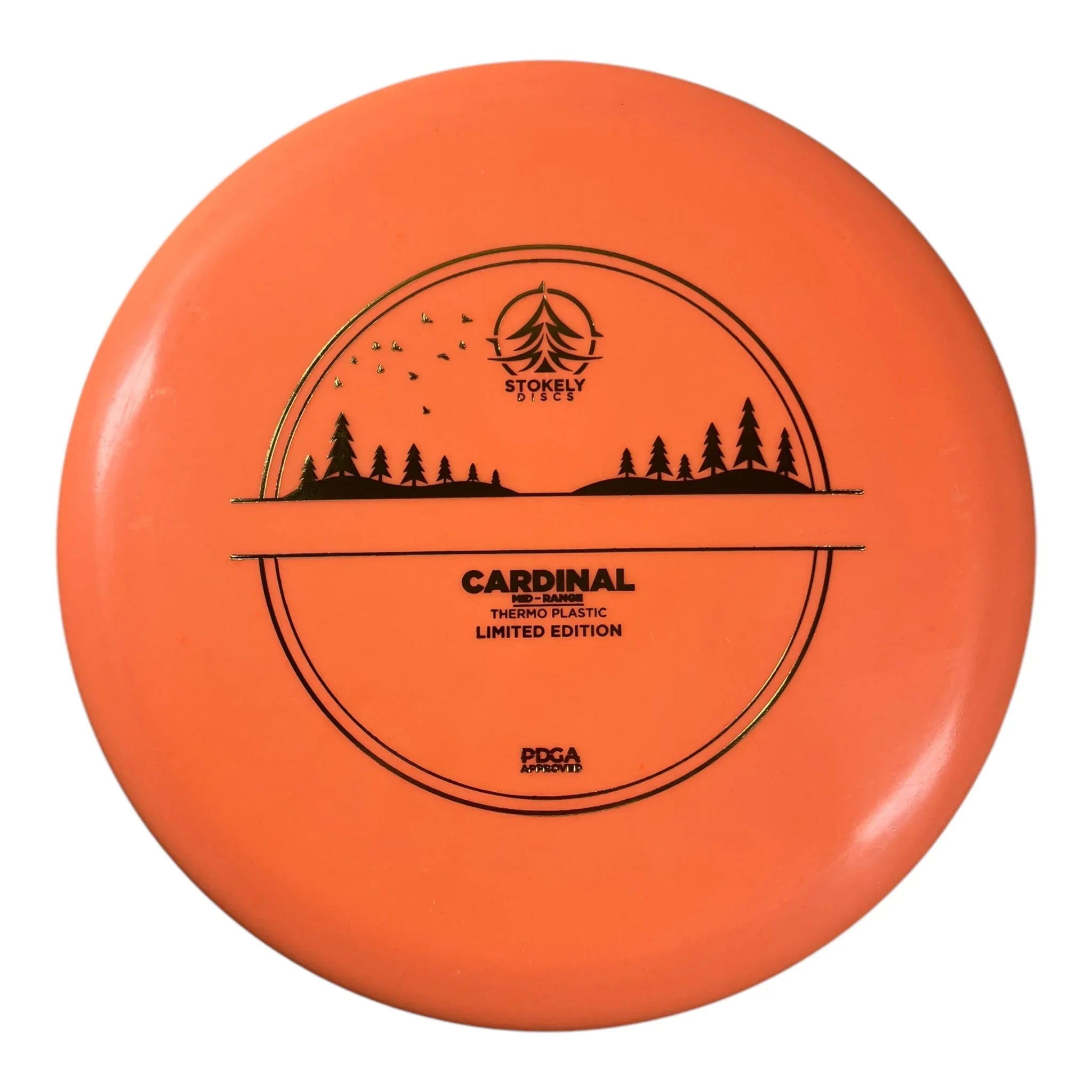 Stokely Discs Cardinal | Thermo | Orange/Gold 175g (Limited Edition) Disc Golf