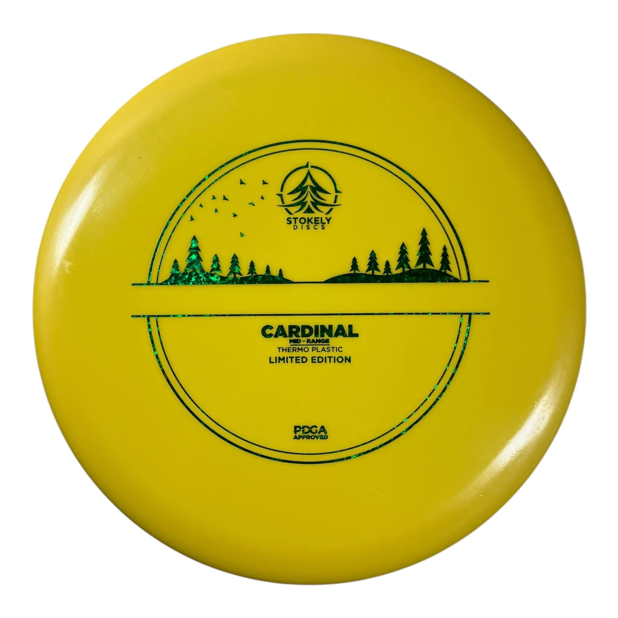 Stokely Discs Cardinal | Thermo | Yellow/Green 168g (Limited Edition) Disc Golf