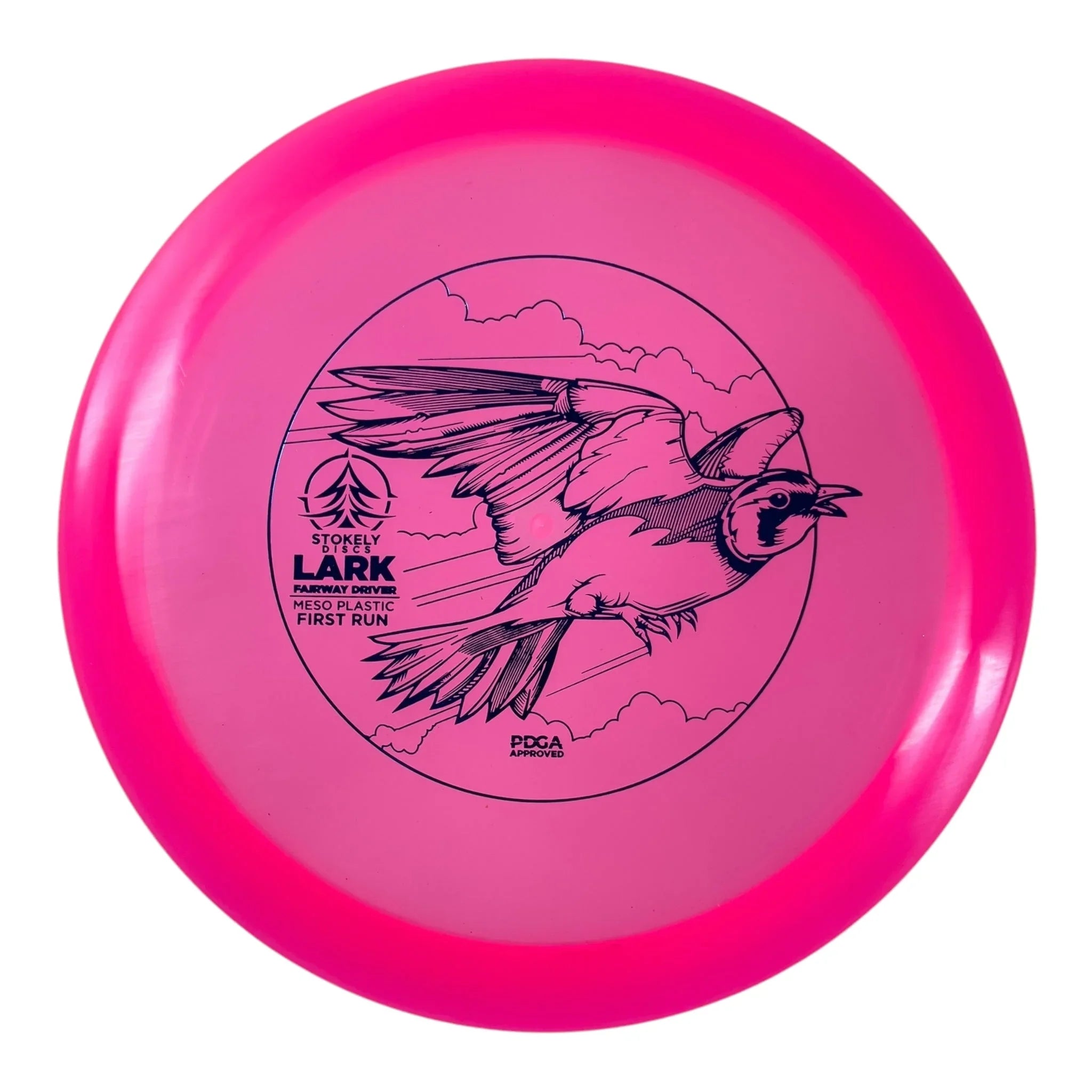Stokely Discs Lark | Meso | Pink/Blue 172g (First Run) Disc Golf