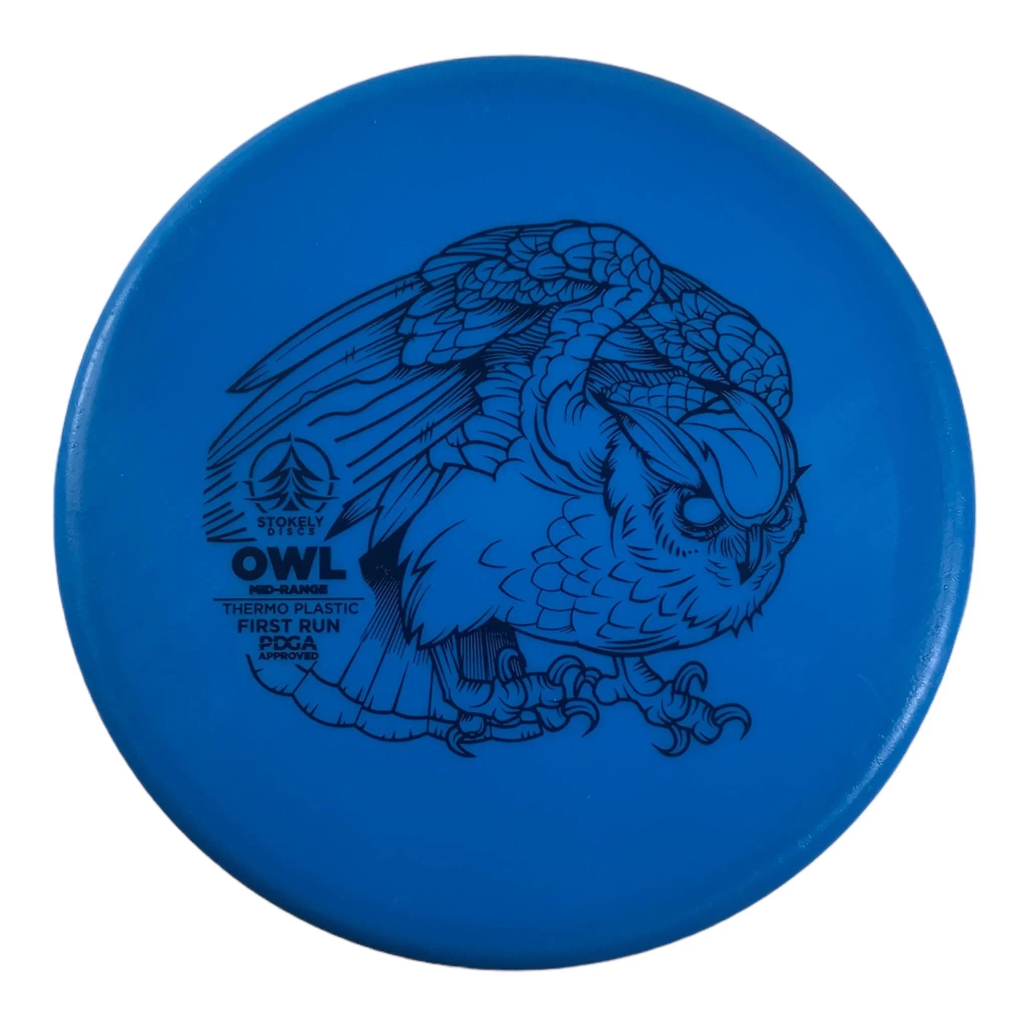 Stokely Discs Owl | Thermo | Blue/Black 173g (First Run) Disc Golf