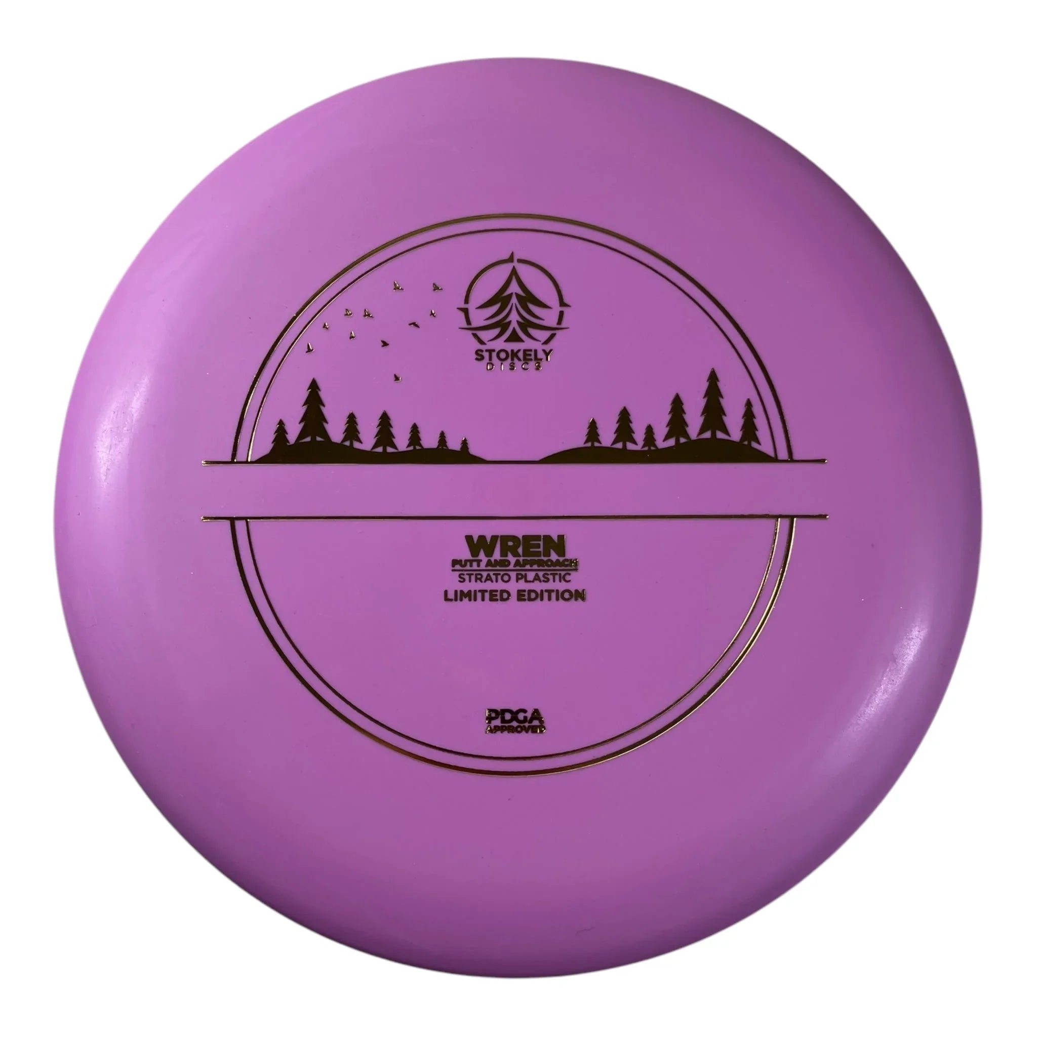 Stokely Discs Wren | Strato | Purple/Gold 168g (Limited Edition) Disc Golf