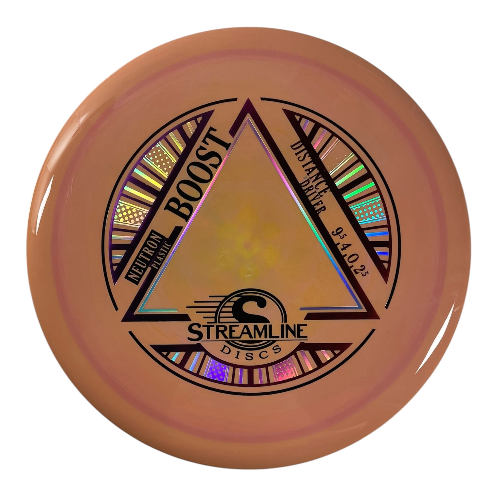 Streamline Discs Boost | Neutron | Orange/Purple 175g Disc Golf