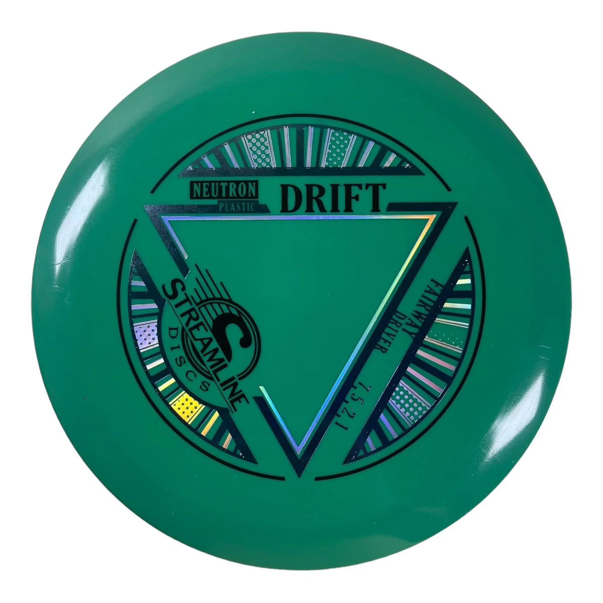 Streamline Discs Drift | Neutron | Green/Silver 169g Disc Golf