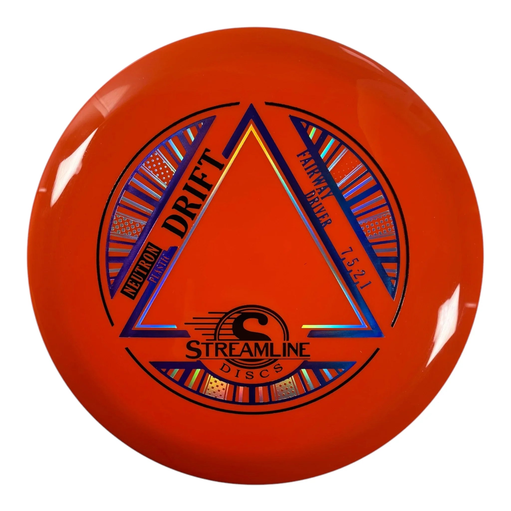 Streamline Discs Drift | Neutron | Orange/Purple 167g Disc Golf