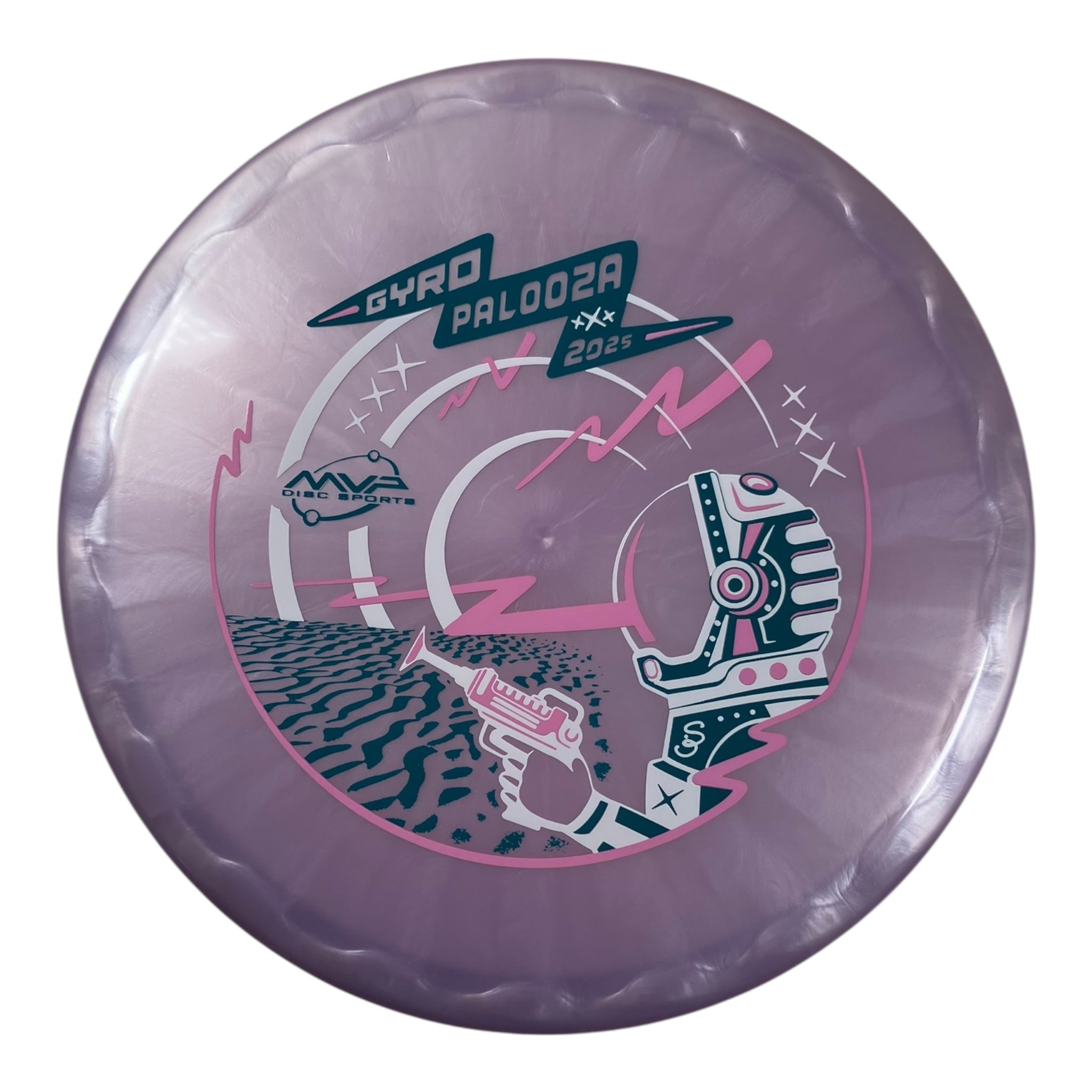 Streamline Discs Echo | Plasma | Purple/Pink/Teal 176-177g (Gyropalooza 2025) Disc Golf