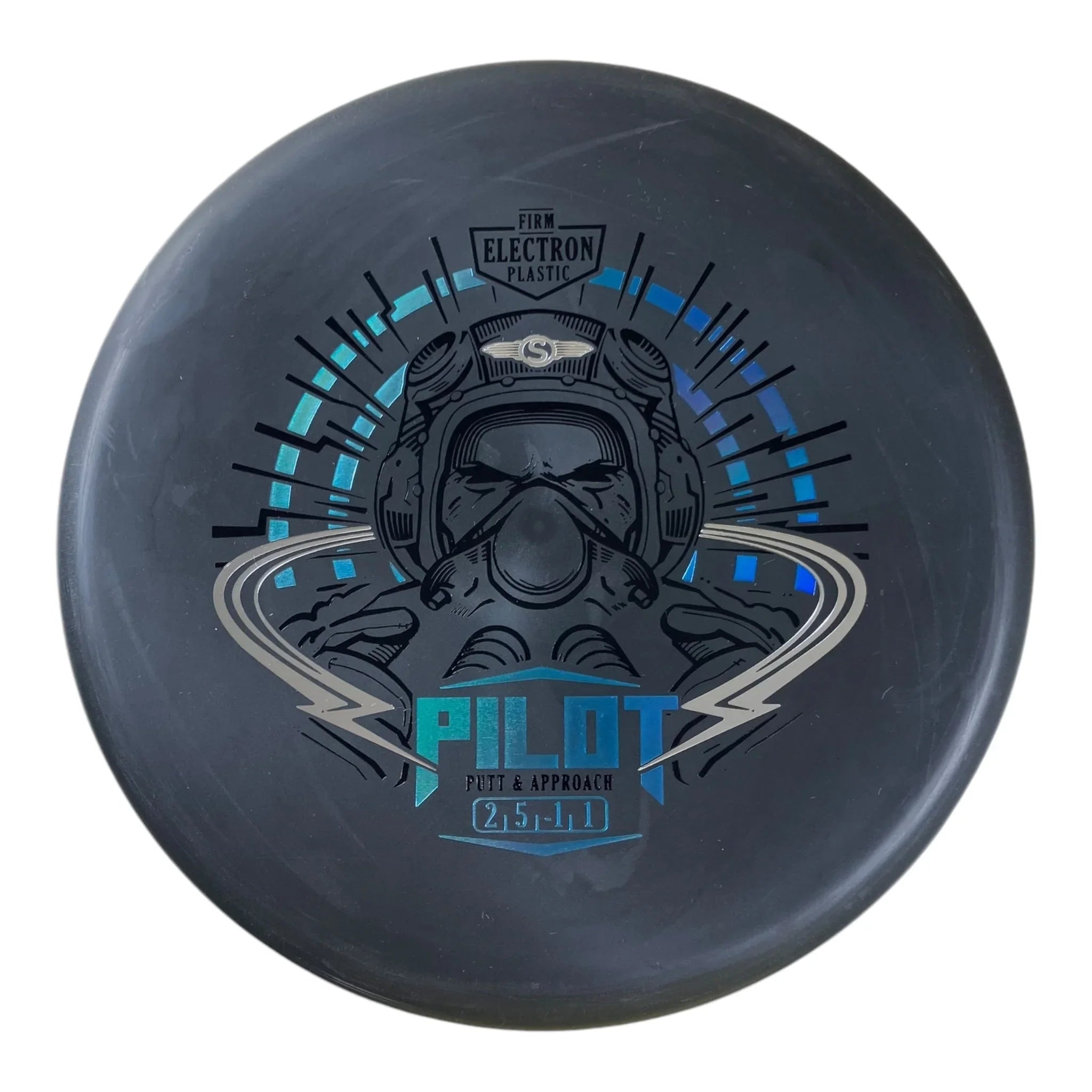 Streamline Discs Pilot | Firm Electron | Grey/Blue 172g Disc Golf