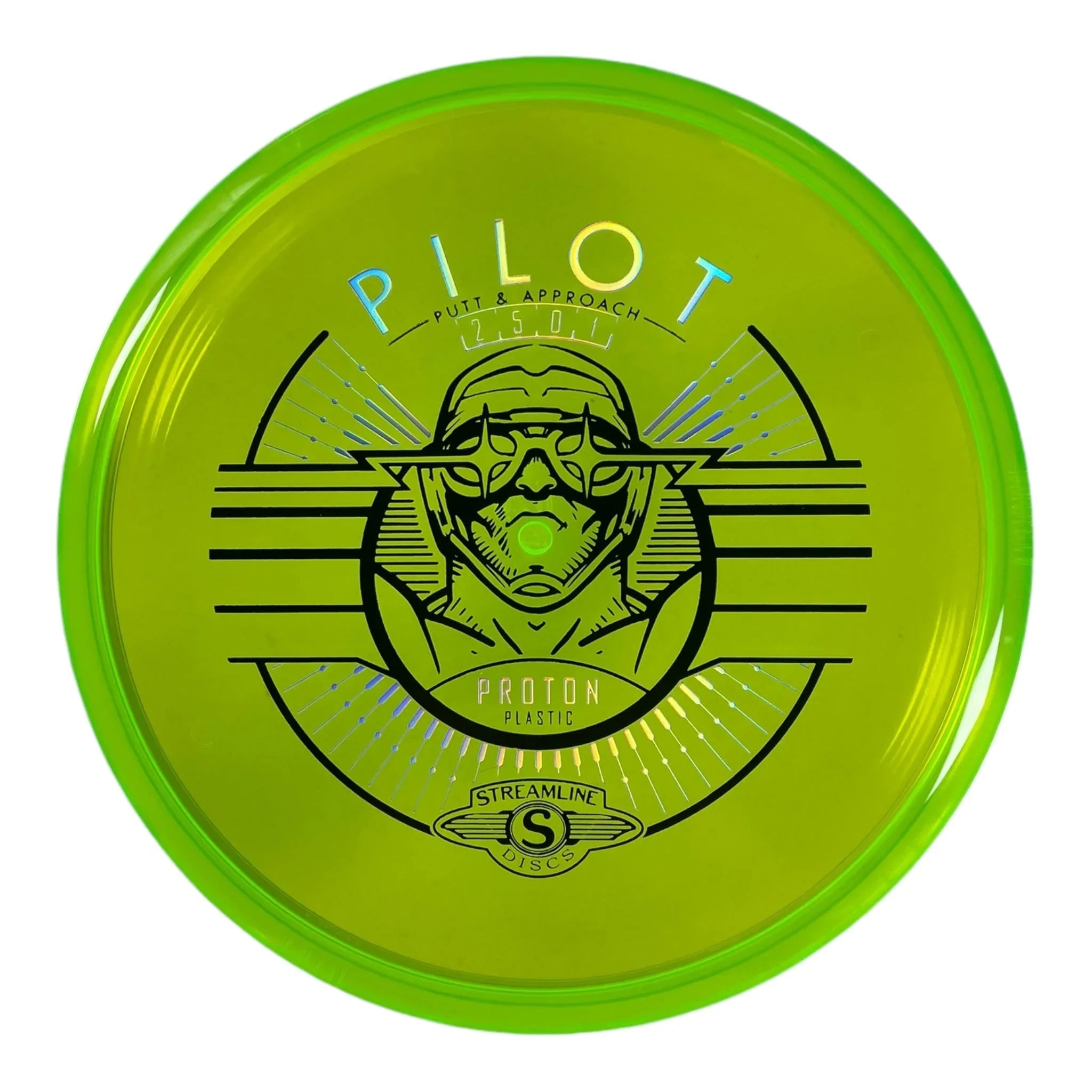 Streamline Discs Pilot | Proton | Green/Black 172g Disc Golf
