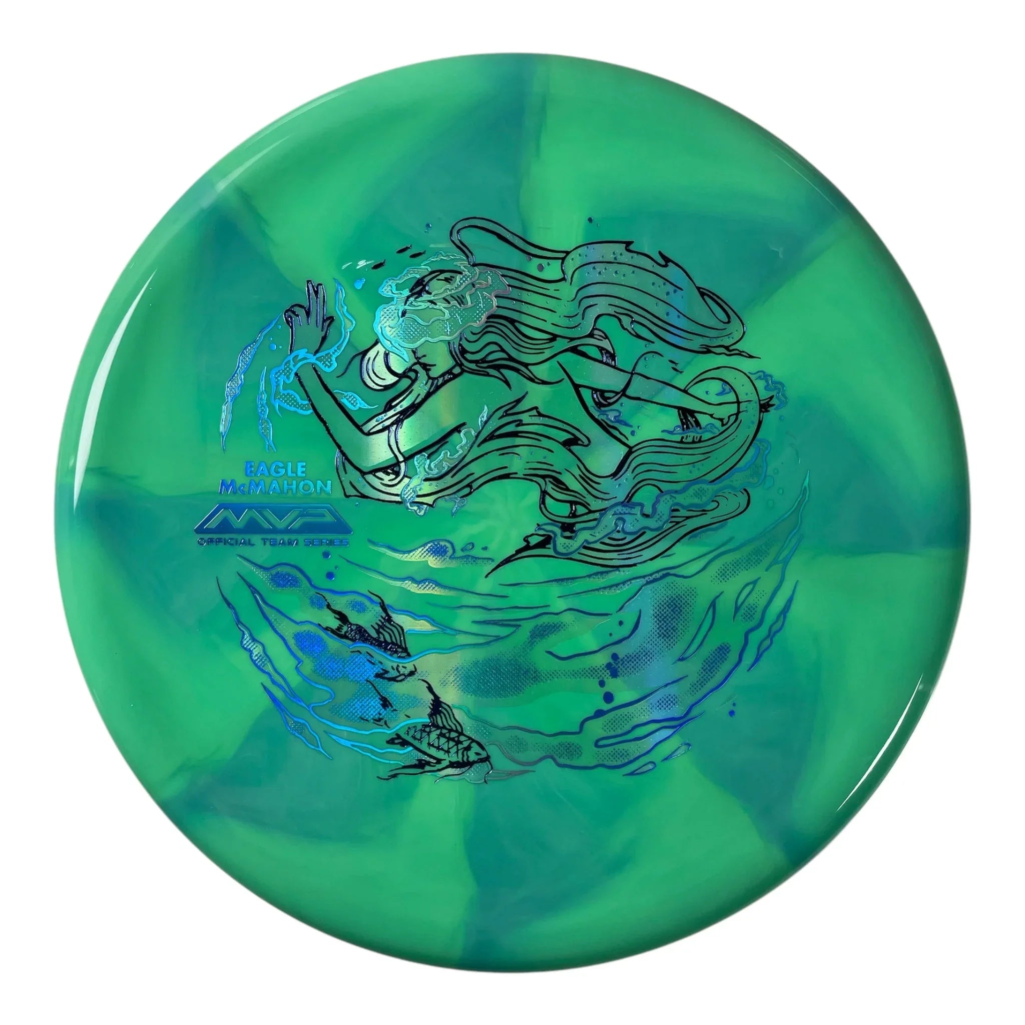 Streamline Discs Range | Cosmic Neutron | Green/Blue 174g (Eagle McMahon) Disc Golf