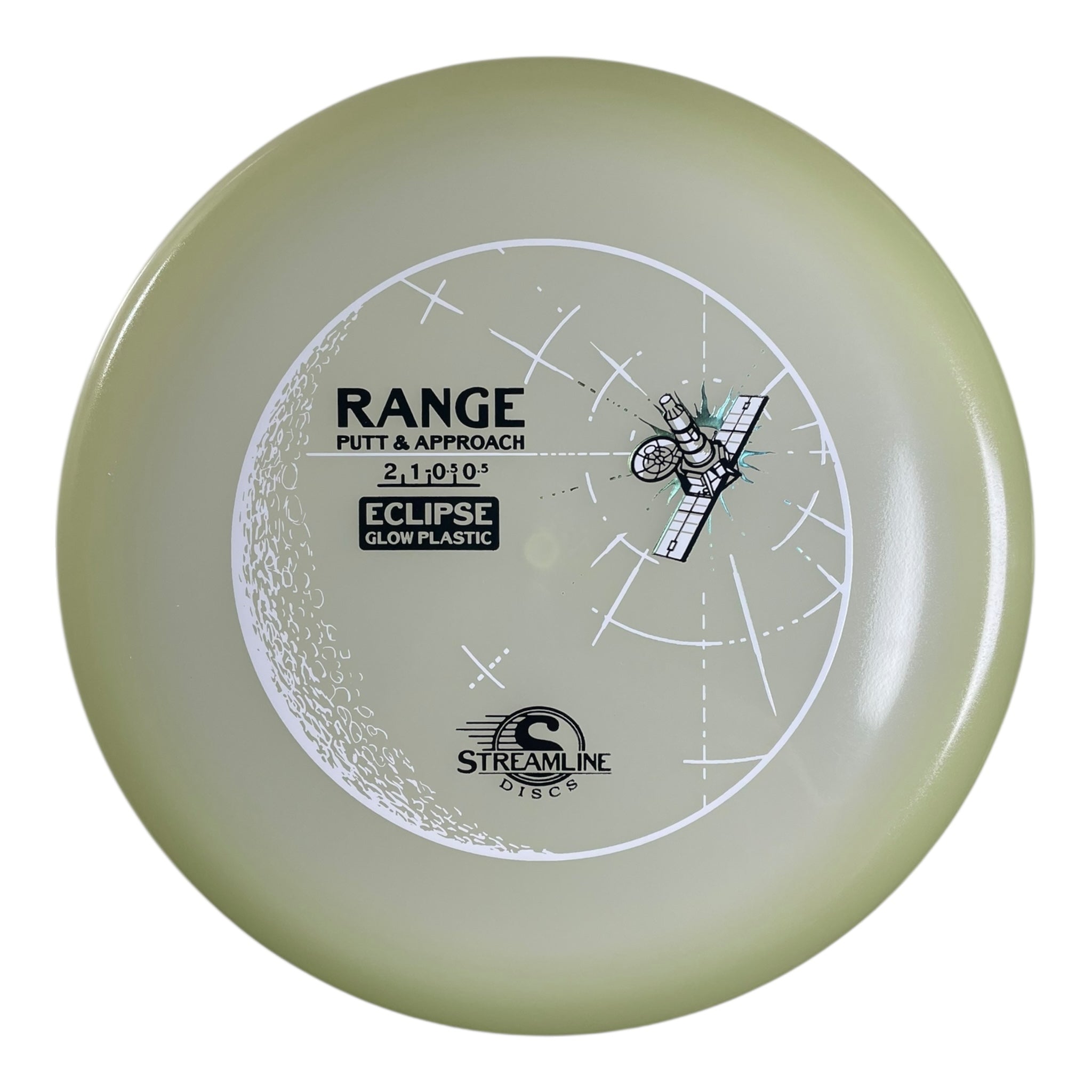 Streamline Discs Range | Eclipse | Glow/Teal 175g Disc Golf