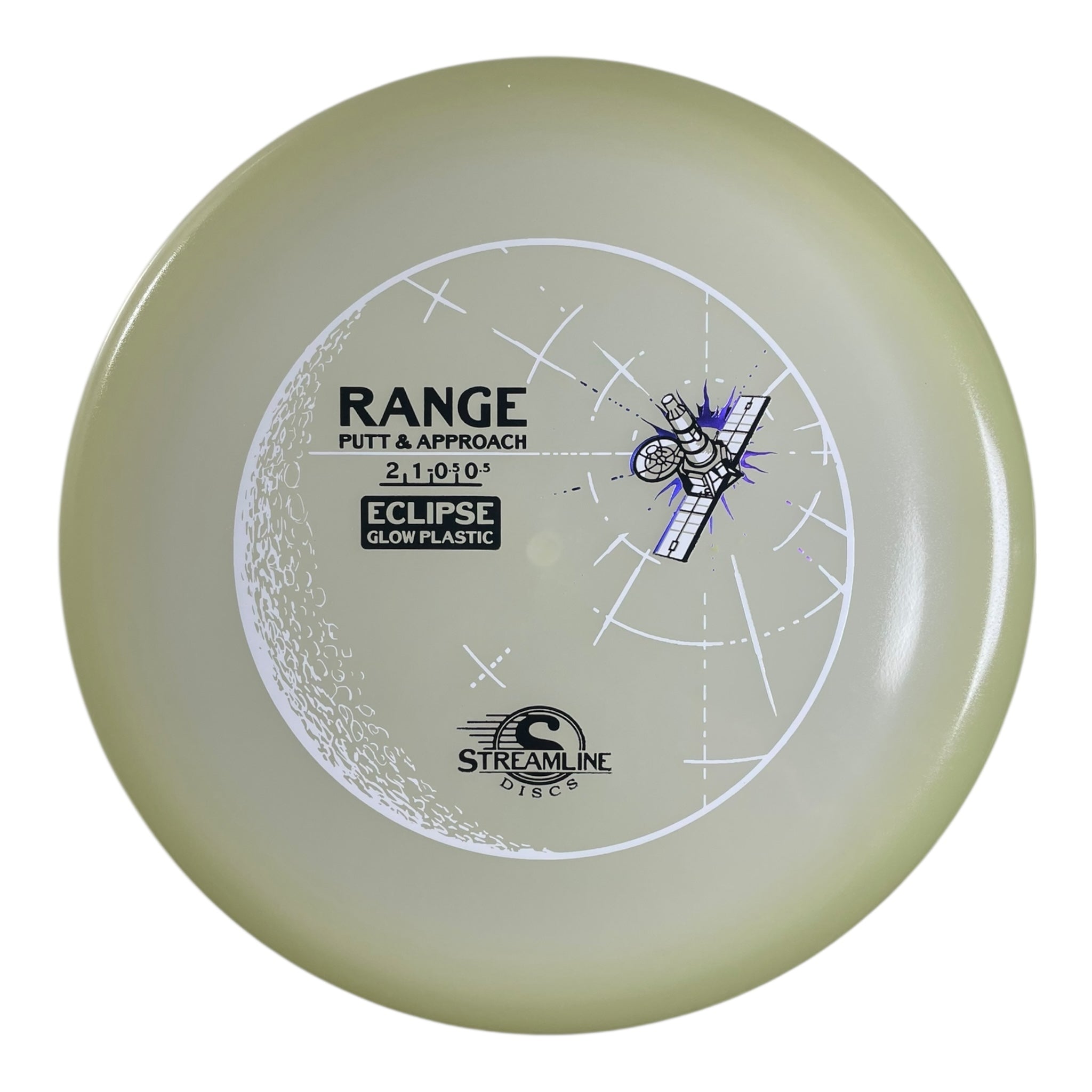 Streamline Discs Range | Eclipse | Glow/Violet Blue 174g Disc Golf