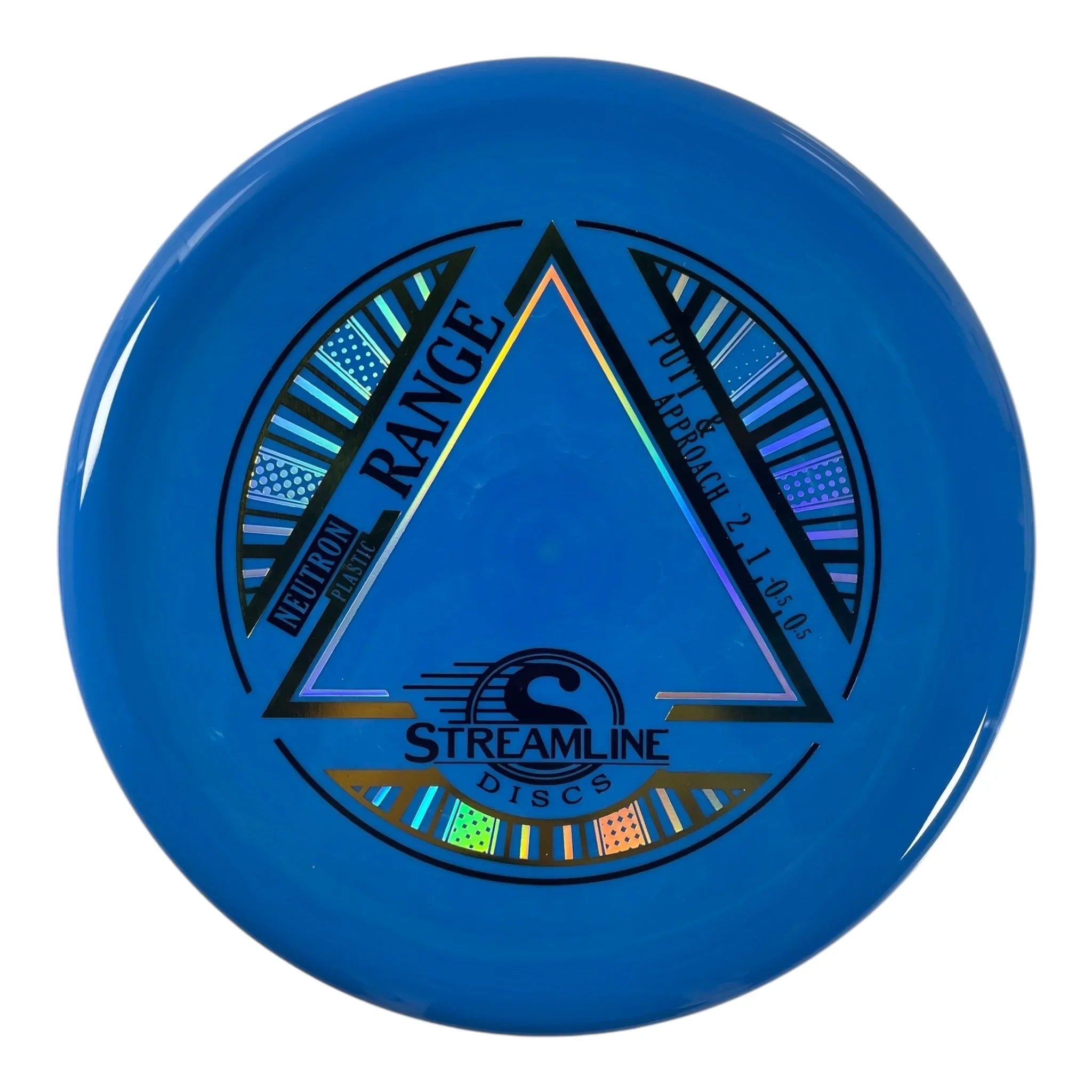 Streamline Discs Range | Neutron | Blue/Gold 167g Disc Golf