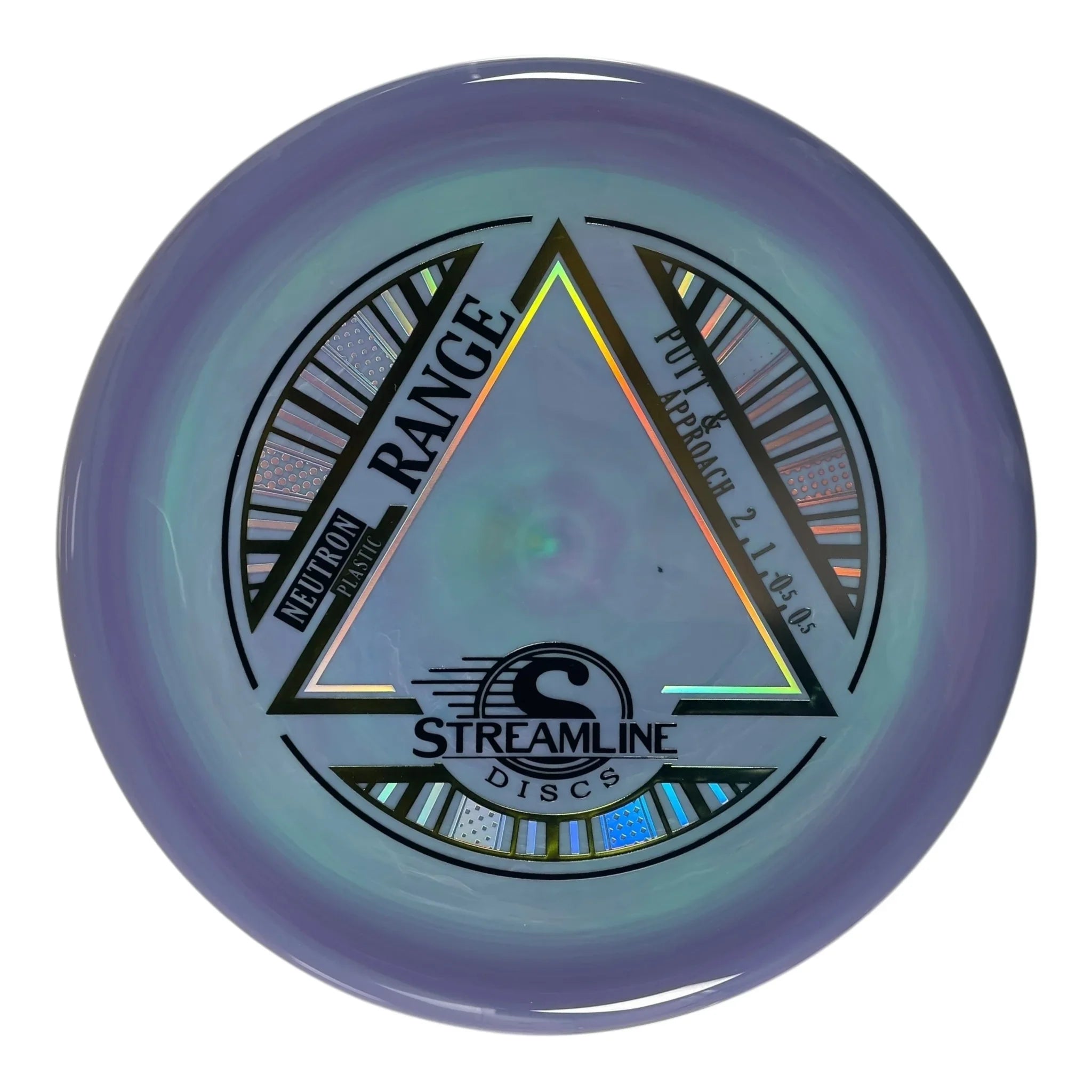 Streamline Discs Range | Neutron | Purple/Teal 174g Disc Golf