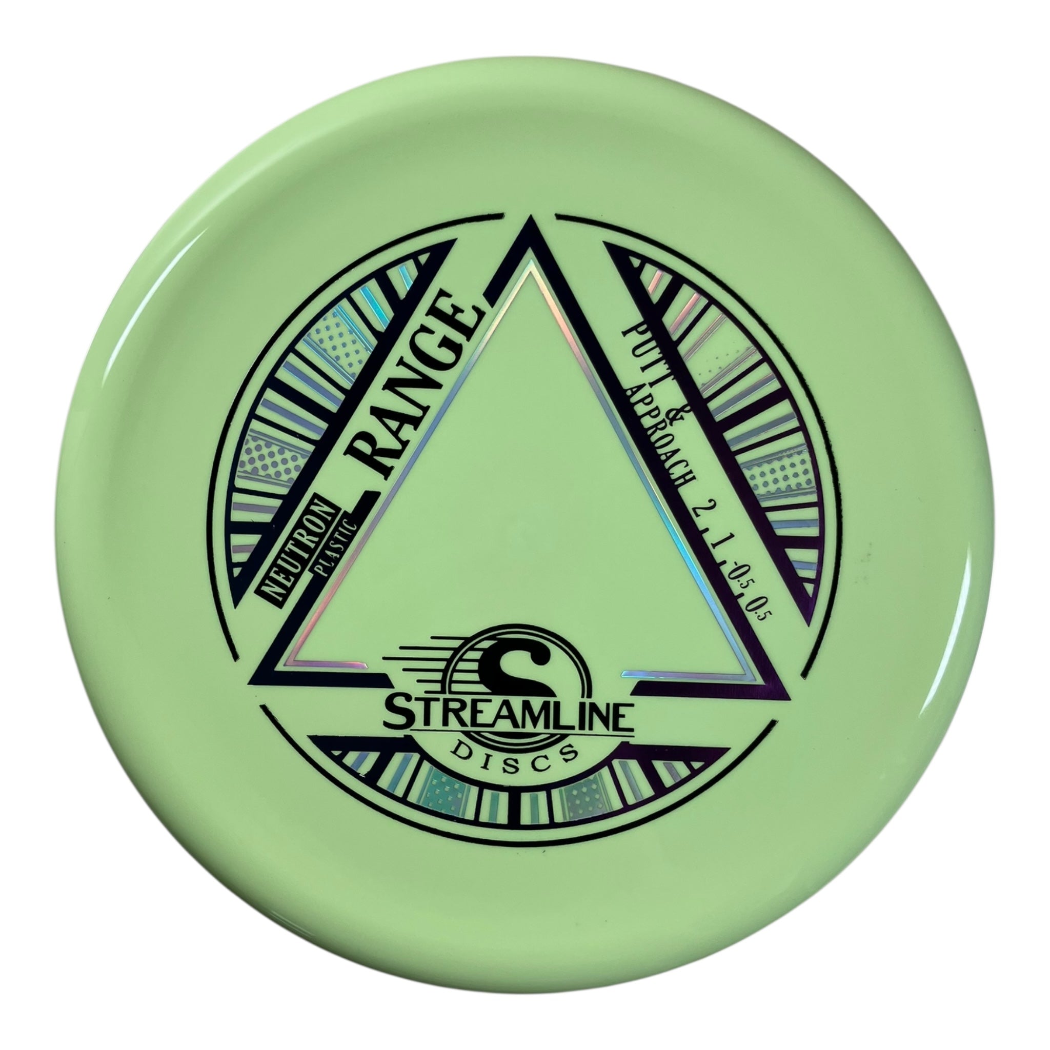 Streamline Discs Range | Neutron | Yellow/Blurple 168g Disc Golf