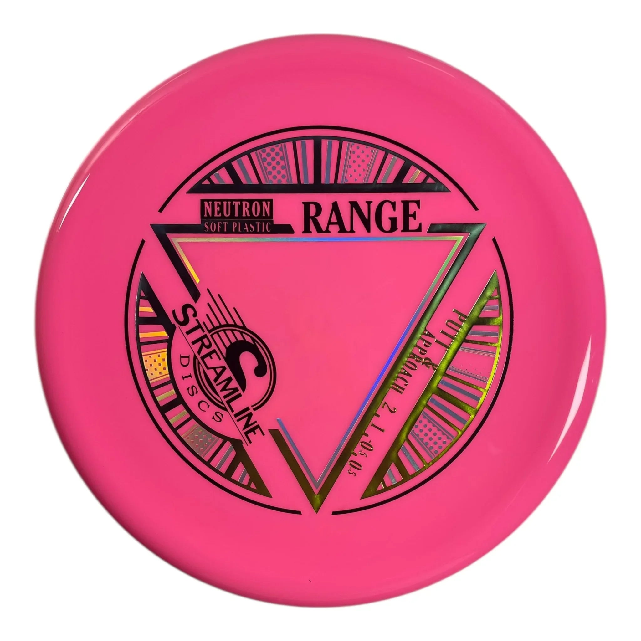 Streamline Discs Range | Neutron Soft | Pink/Multi 172g Disc Golf