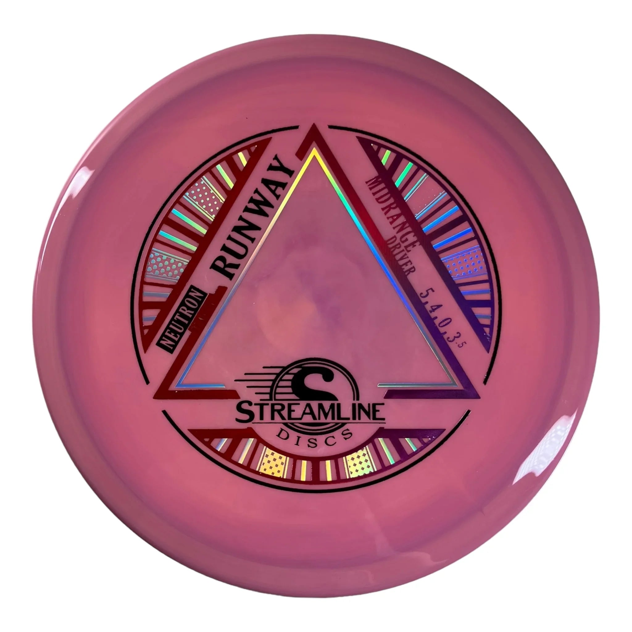Streamline Discs Runway | Neutron | Pink/Gold 177g Disc Golf