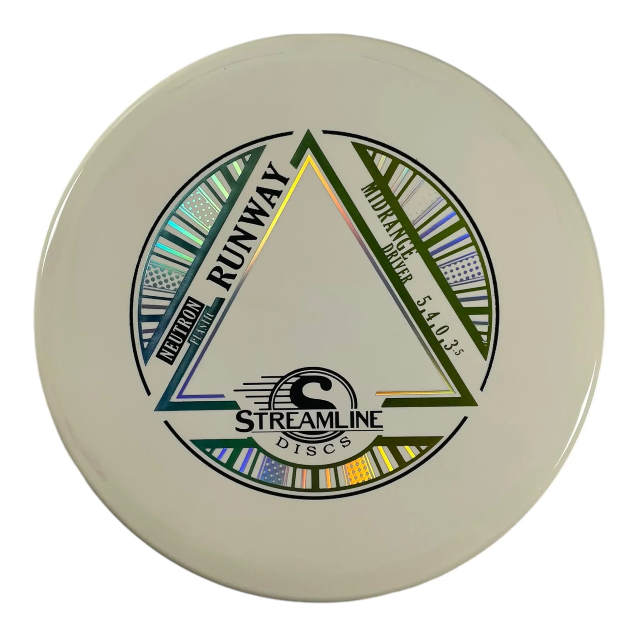 Streamline Discs Runway | Neutron | White/Blue 168g Disc Golf