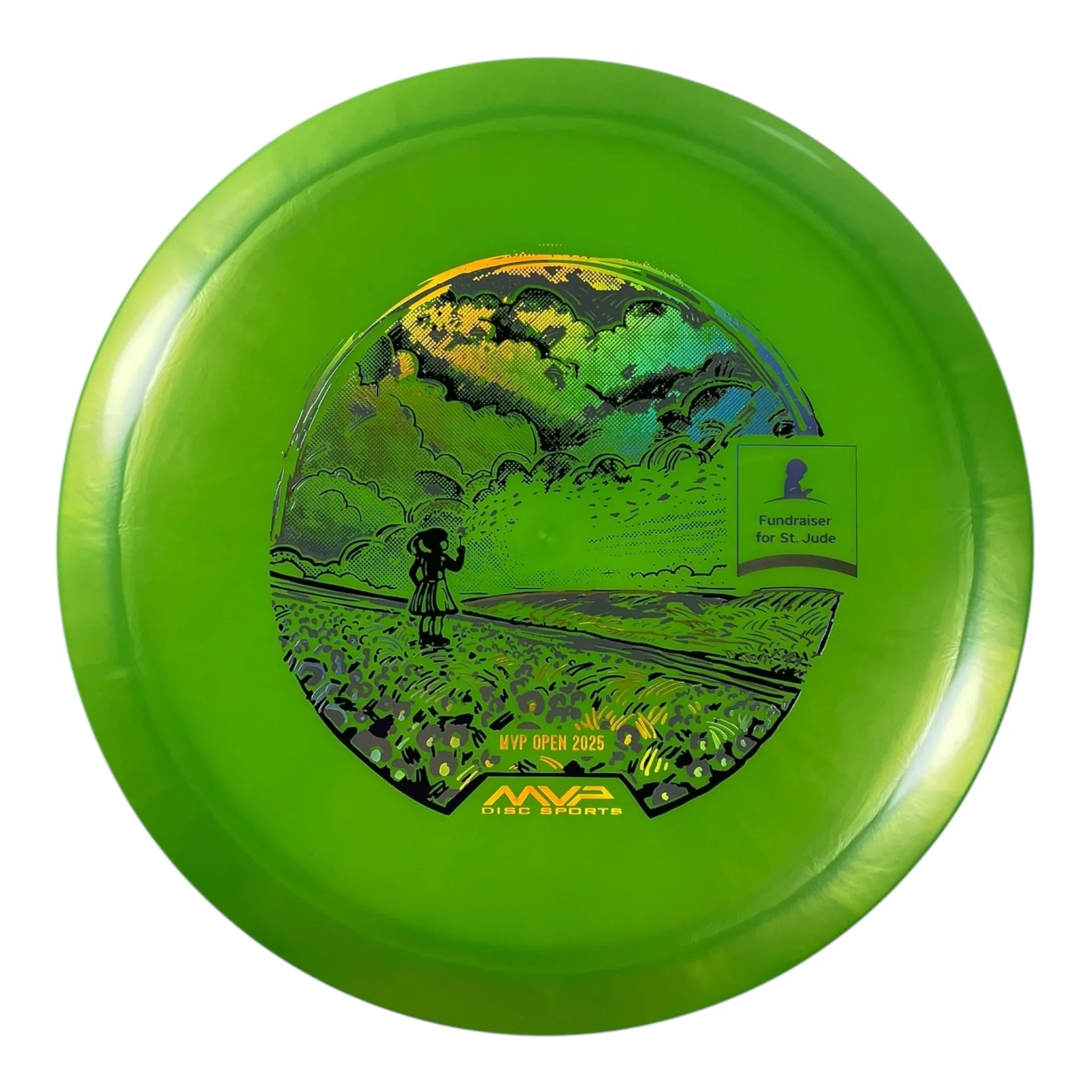 Streamline Discs Shift | Plasma | Green/Holo 175g (St. Jude) Disc Golf